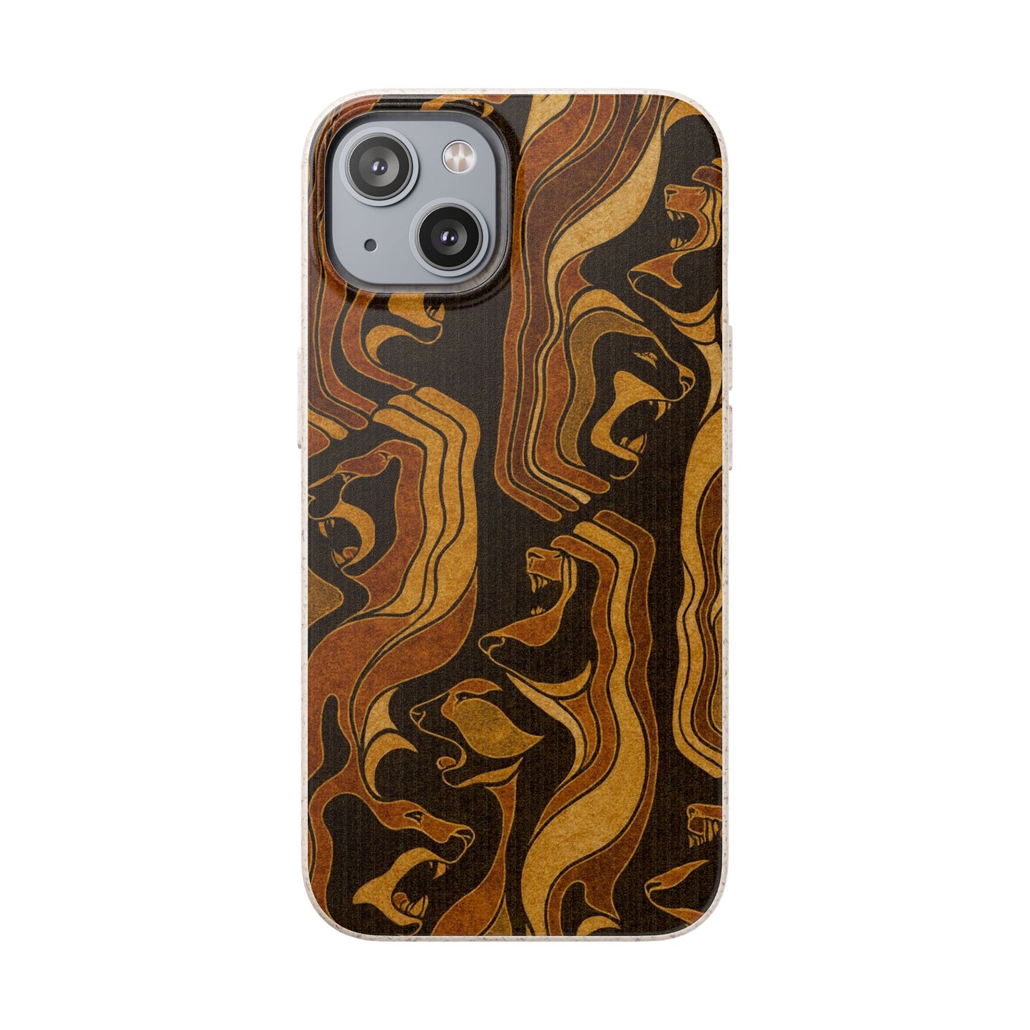 Wooden Wolves of Night - Biodegradable Case