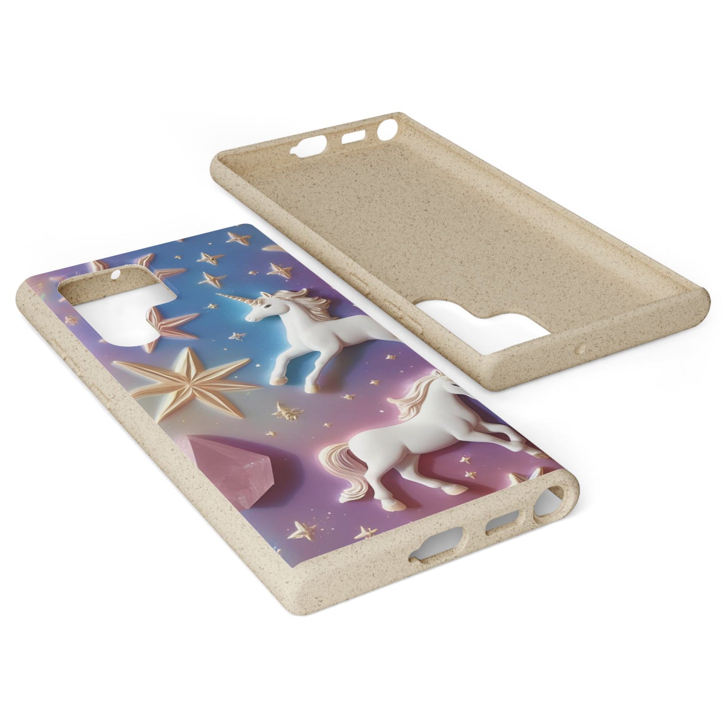 Unicorns & Gems - Biodegradable Case