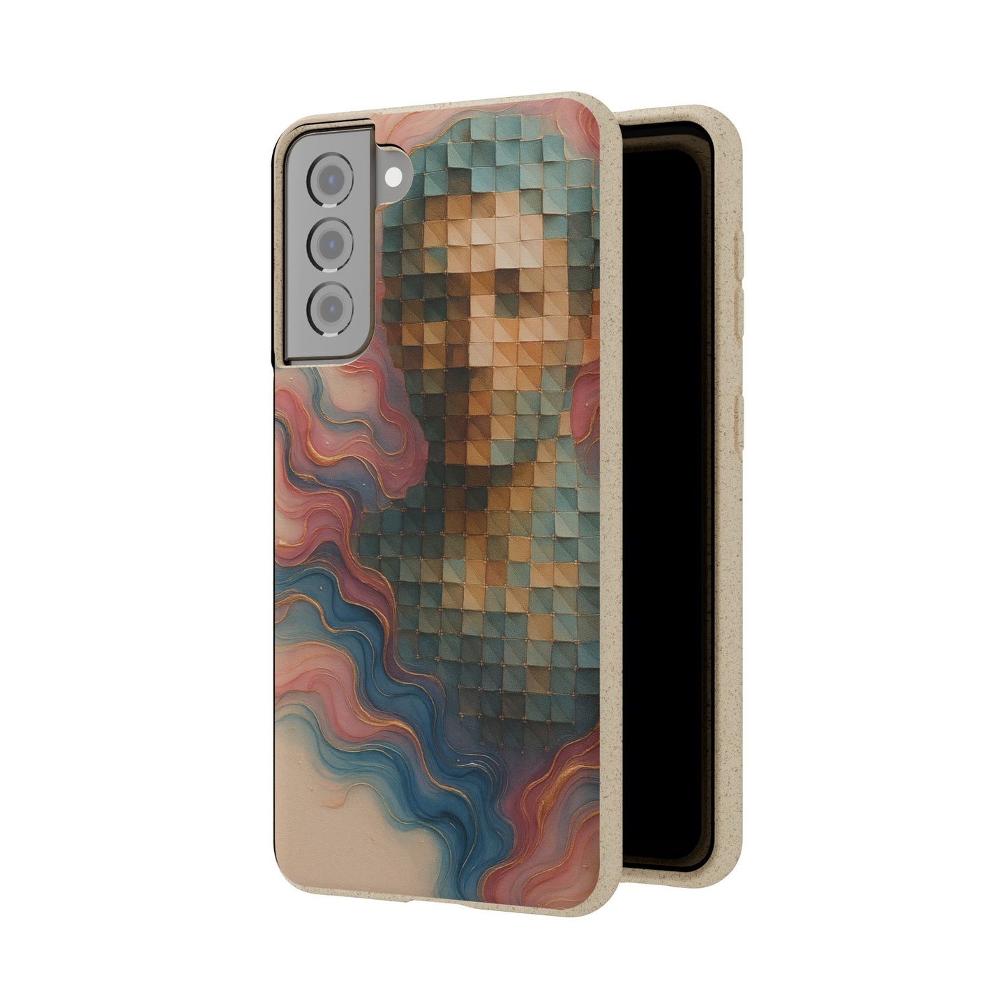 Mosaic Dreams & Liquid Flow - Biodegradable Case