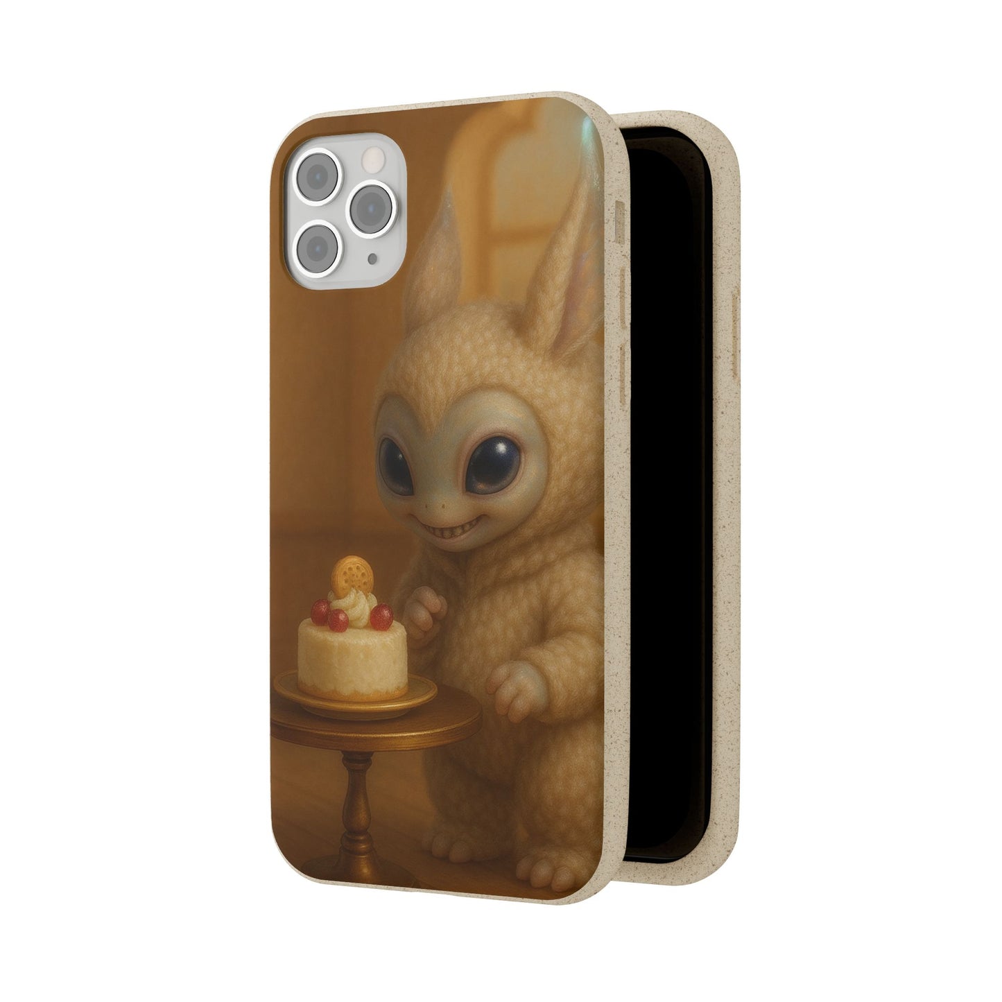 Toy Aliens Love Cake - Biodegradable Case