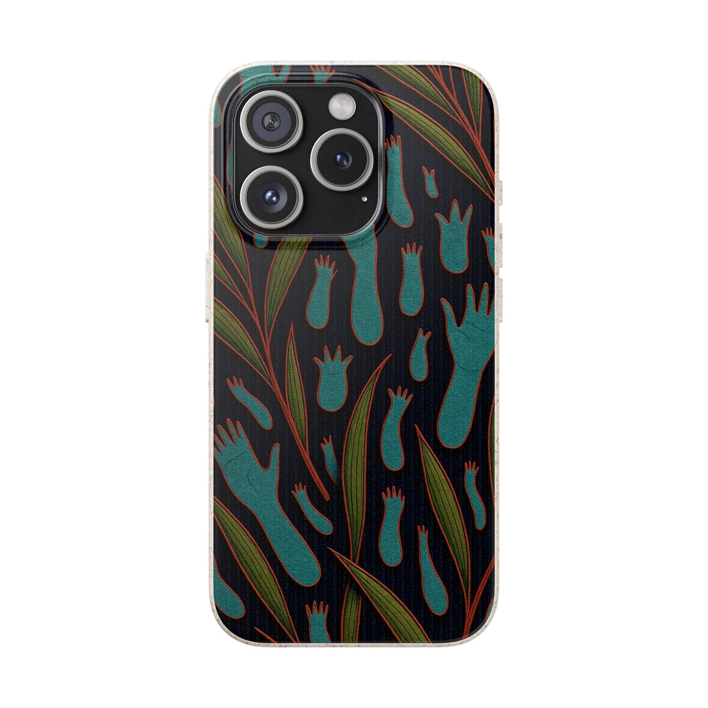 Handprints and Foliage - Biodegradable Case