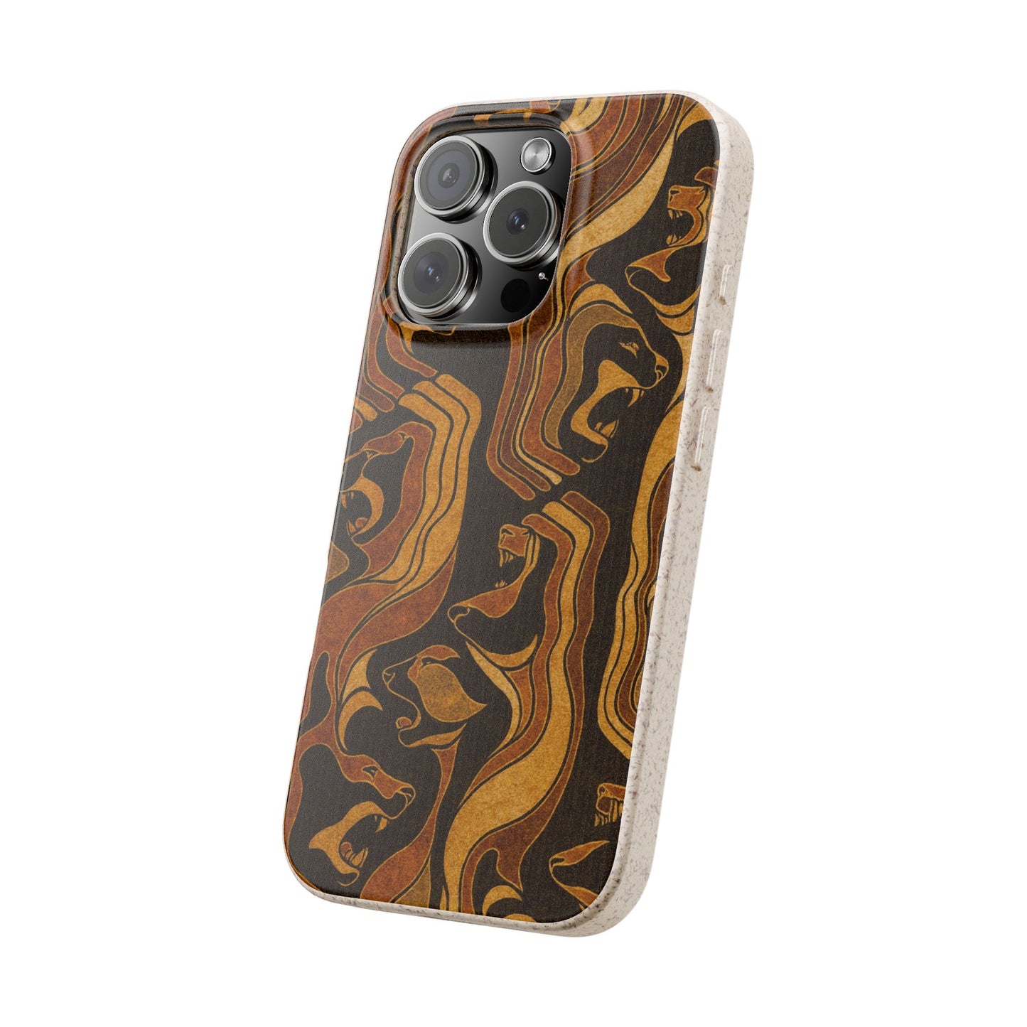 Wooden Wolves of Night - Biodegradable Case