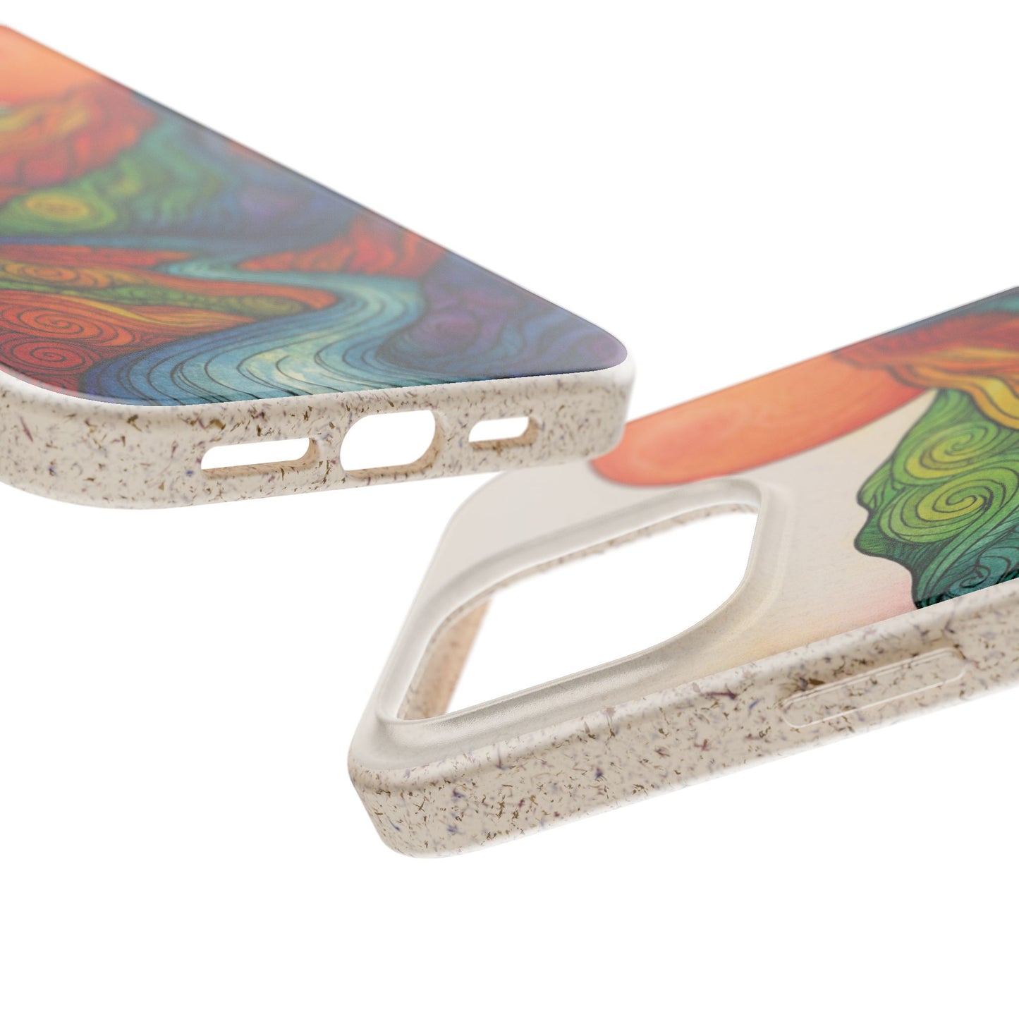Watercolor Nature - Biodegradable Case