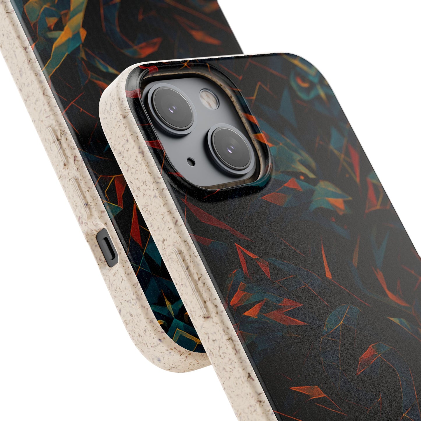 Geometric Shadow Animals - Biodegradable Case