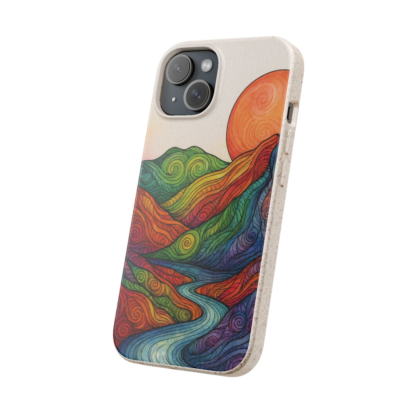 Watercolor Nature - Biodegradable Case