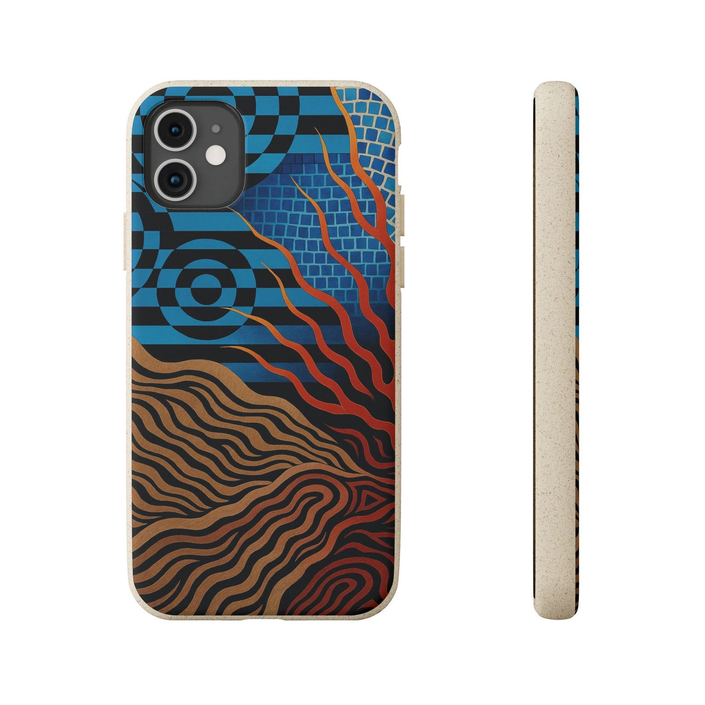 Disco Abstract Sunburst - Biodegradable Case