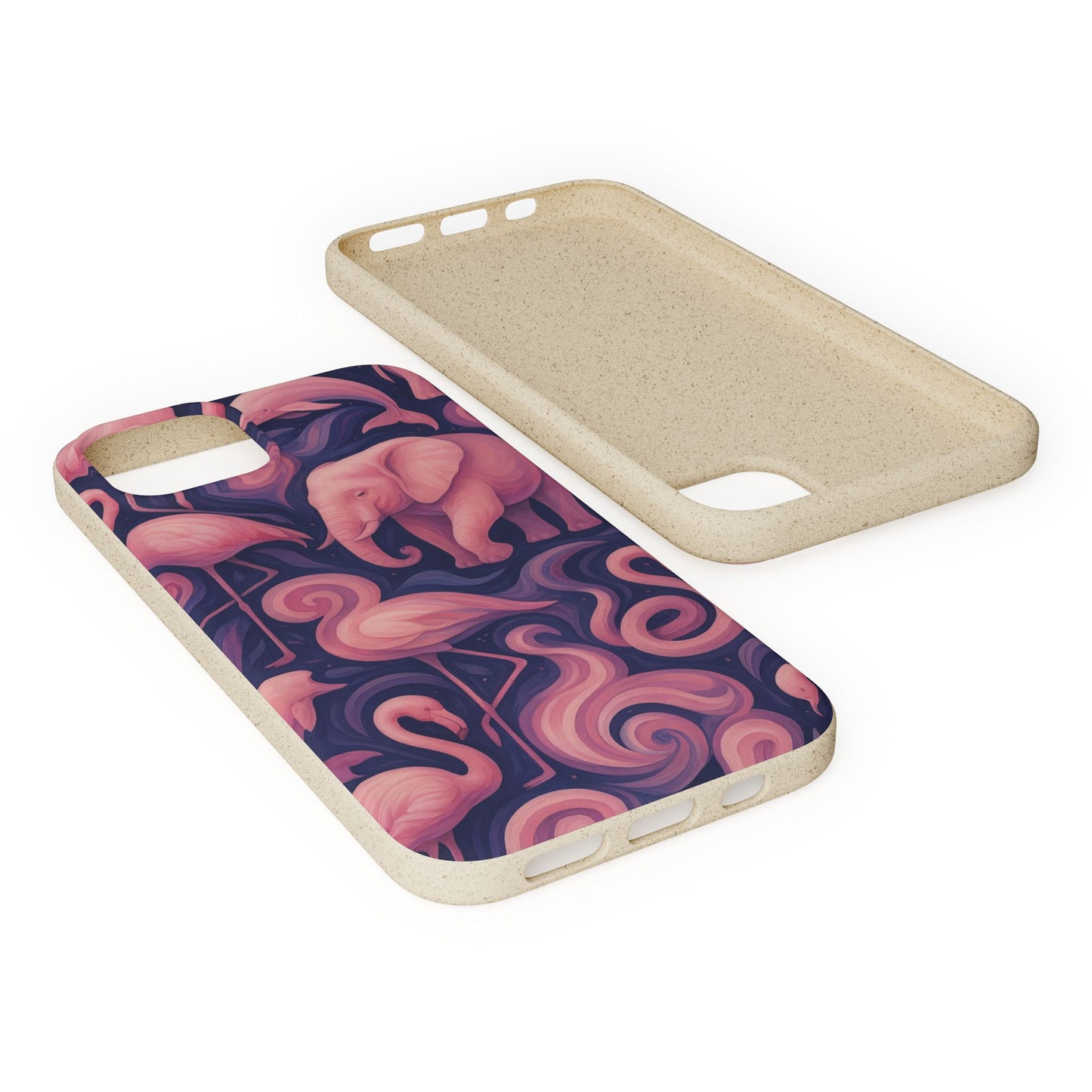 Pink Animalia - Biodegradable Case