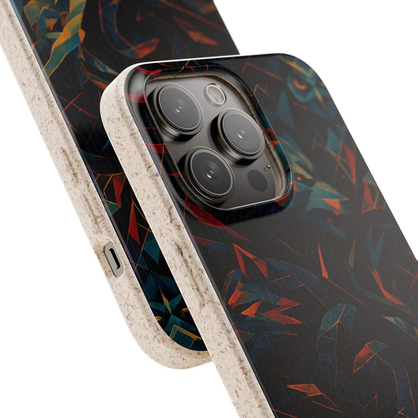 Geometric Shadow Animals - Biodegradable Case