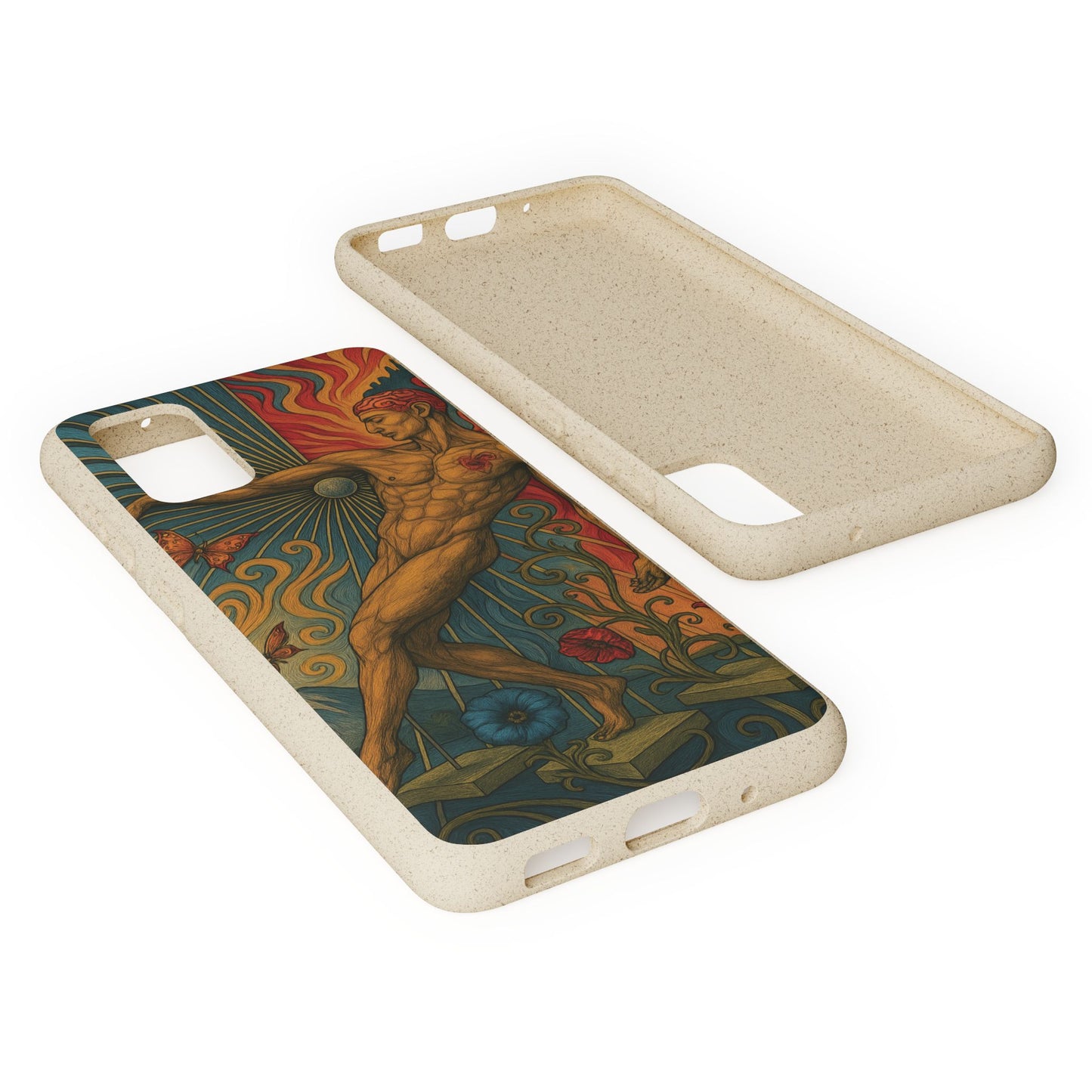Mind, Spirit & Art - Biodegradable Case