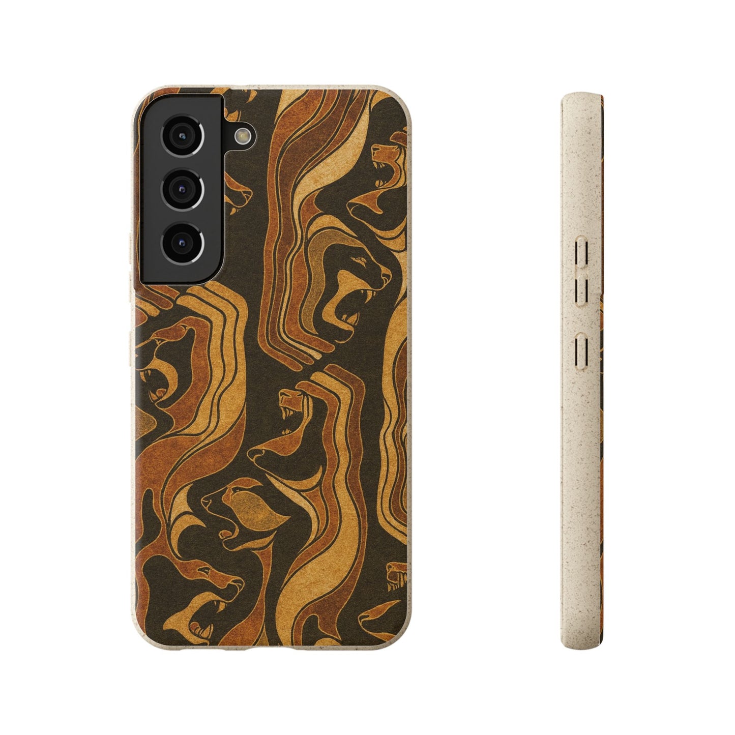 Wooden Wolves of Night - Biodegradable Case