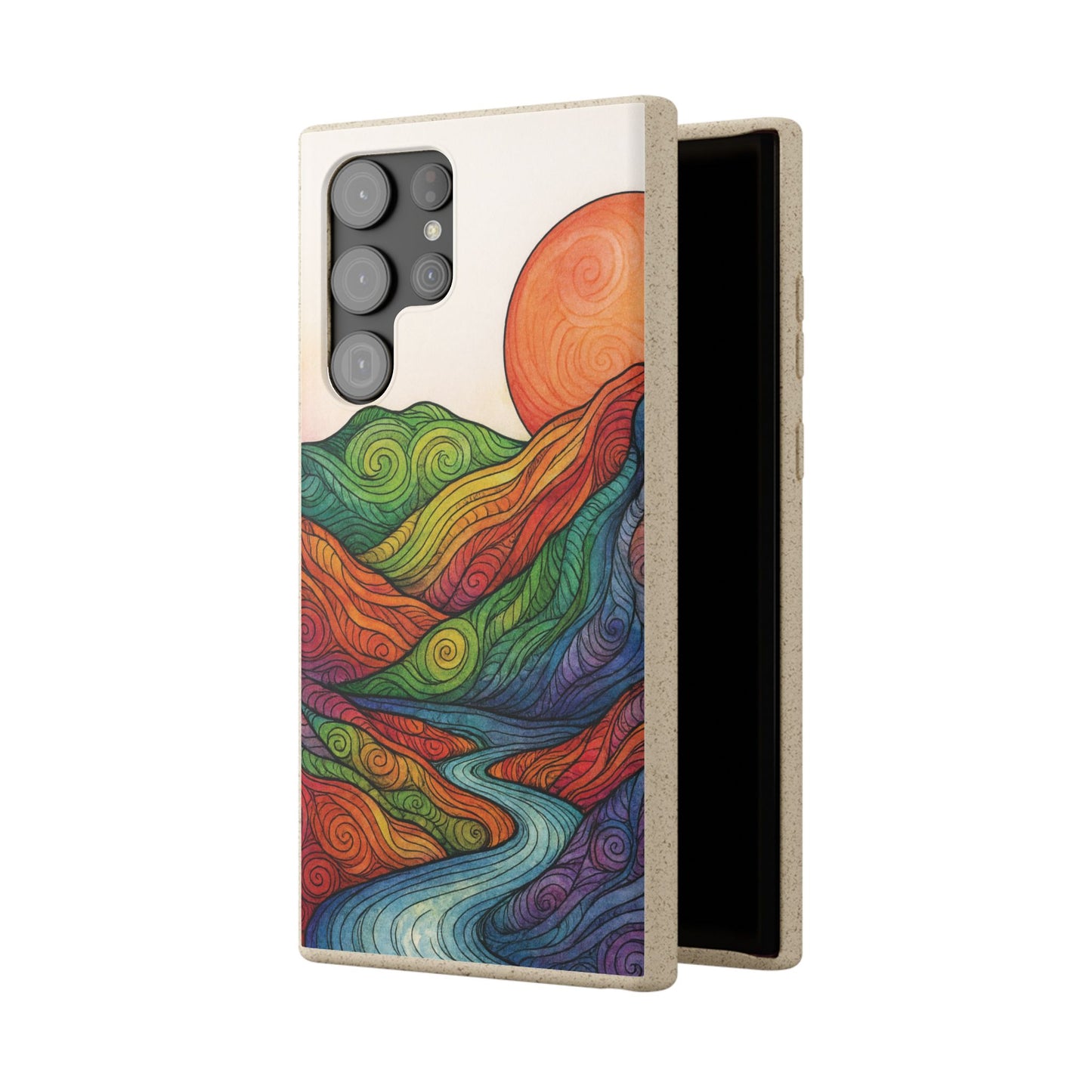 Watercolor Nature - Biodegradable Case