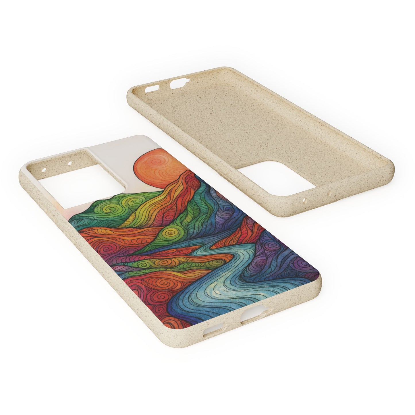 Watercolor Nature - Biodegradable Case