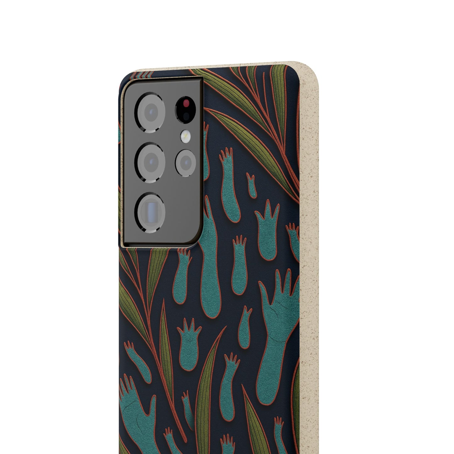 Handprints and Foliage - Biodegradable Case