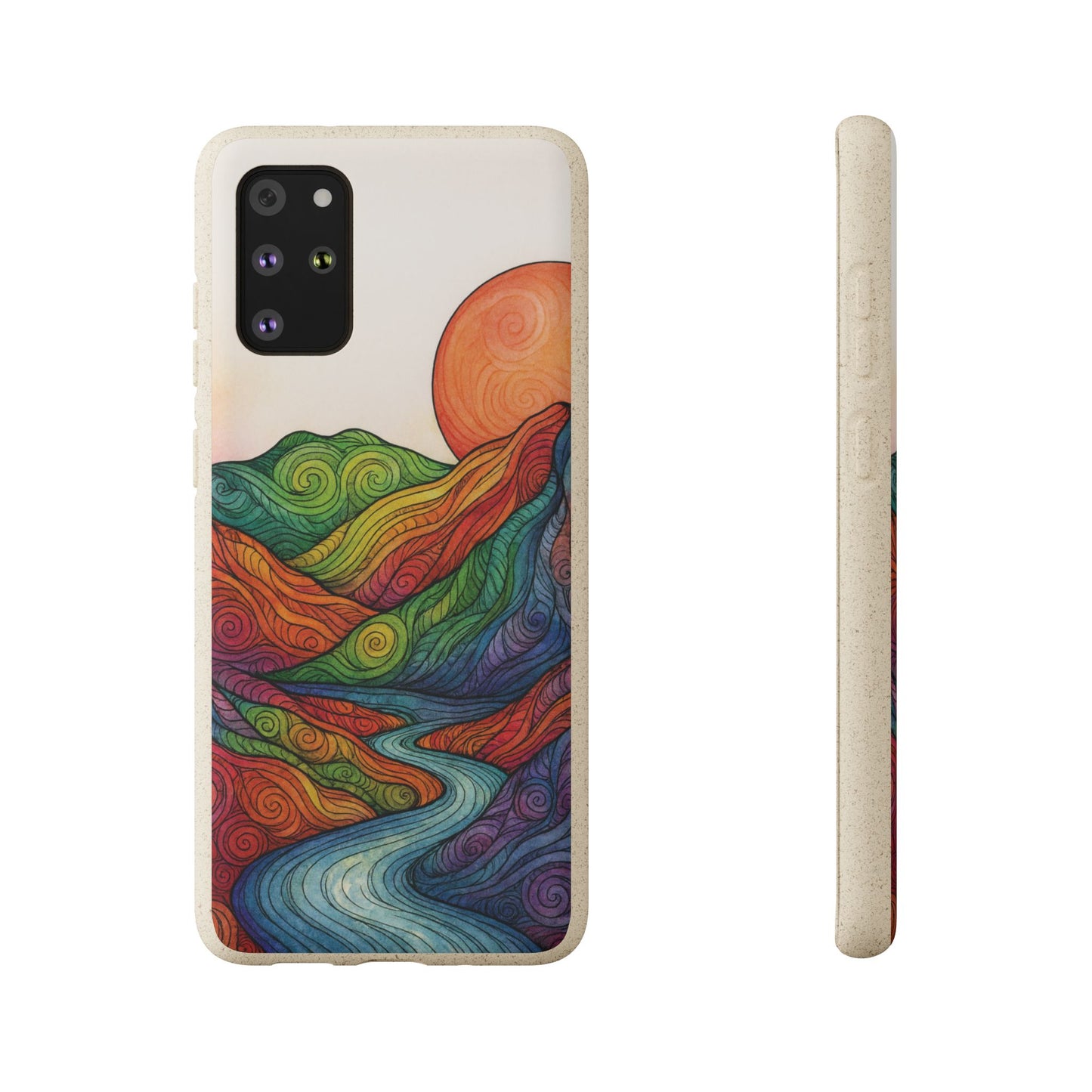 Watercolor Nature - Biodegradable Case