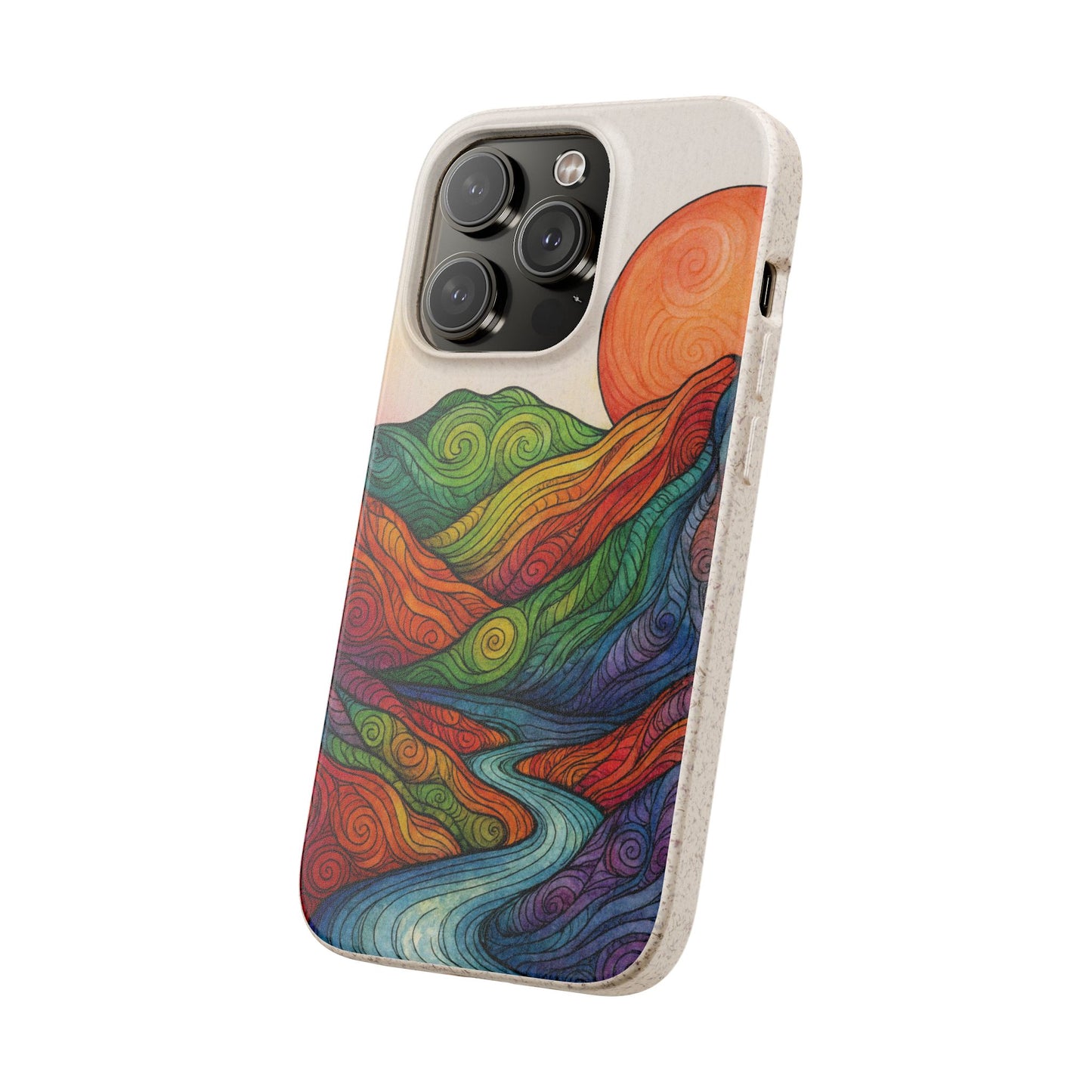Watercolor Nature - Biodegradable Case