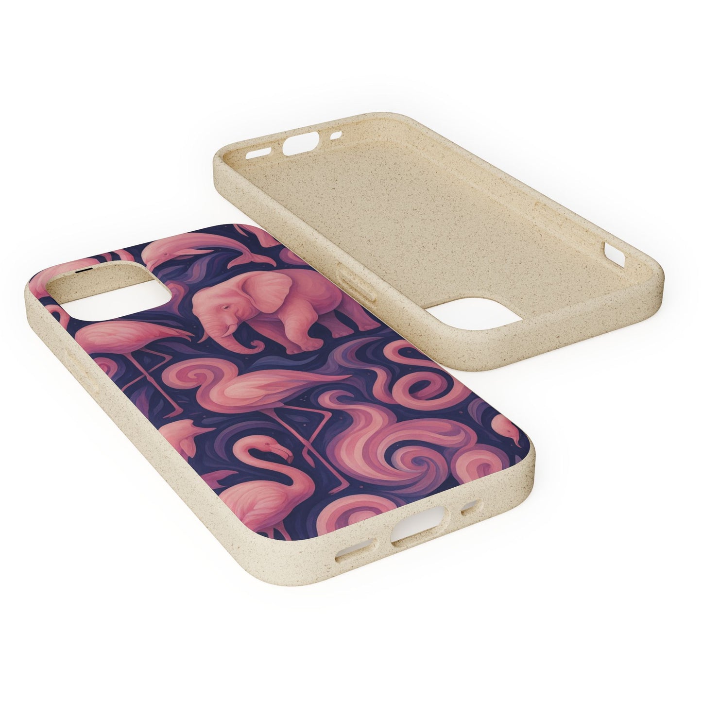Pink Animalia - Biodegradable Case