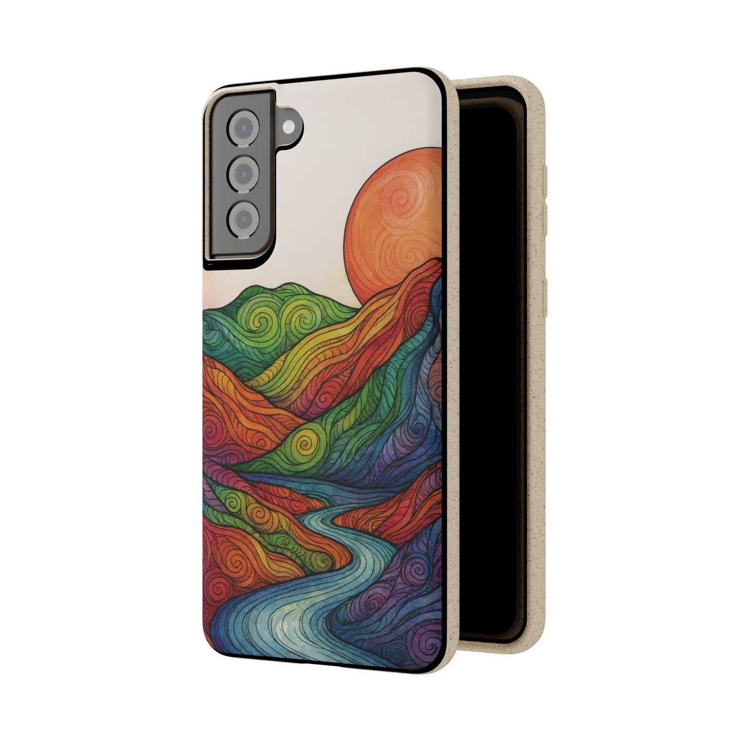 Watercolor Nature - Biodegradable Case
