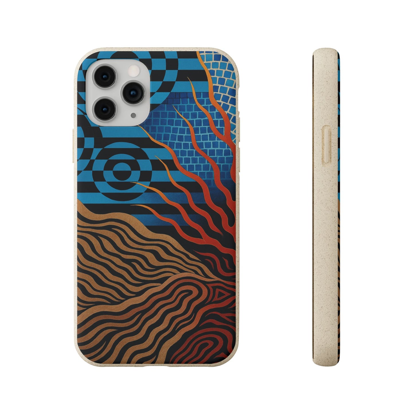Disco Abstract Sunburst - Biodegradable Case