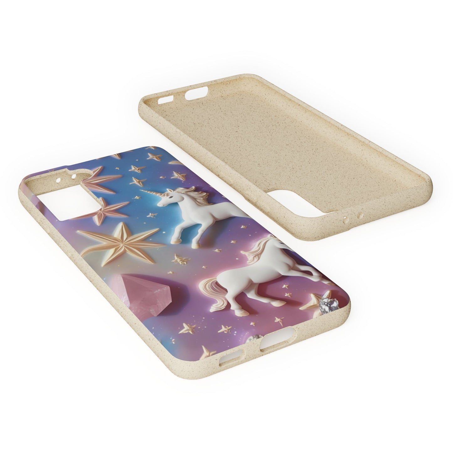 Unicorns & Gems - Biodegradable Case