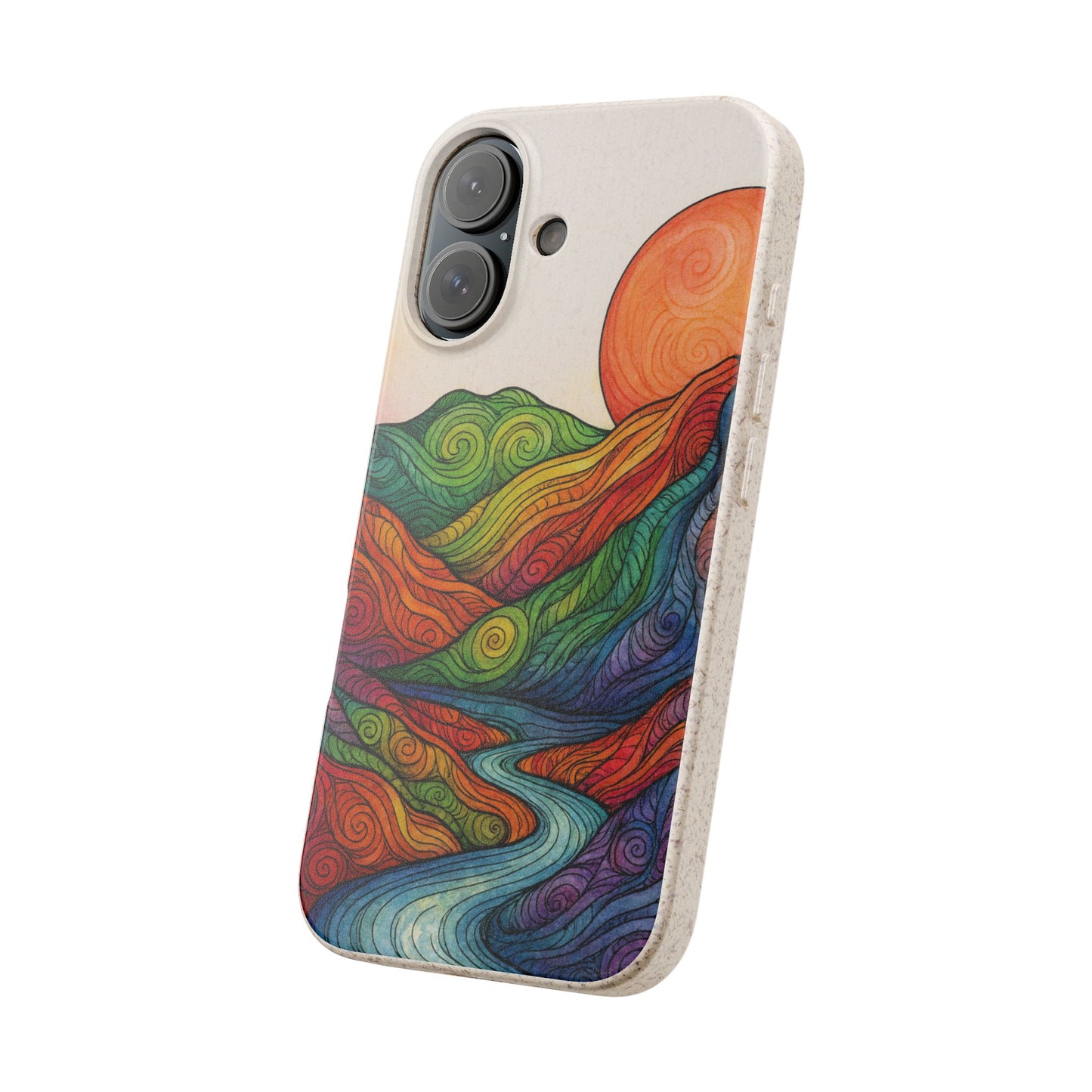 Watercolor Nature - Biodegradable Case