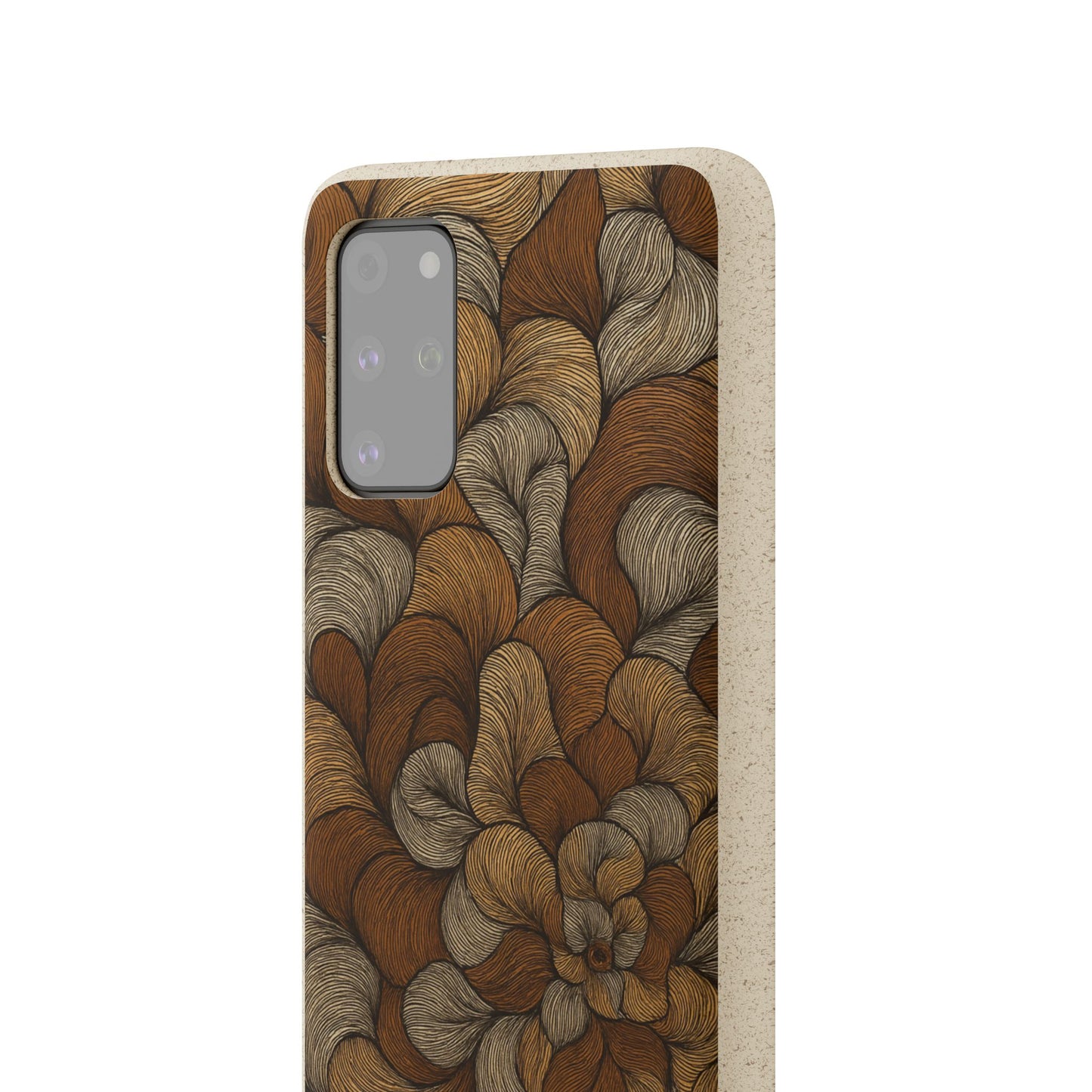 Earthy Mushroom Pedals - Biodegradable Case