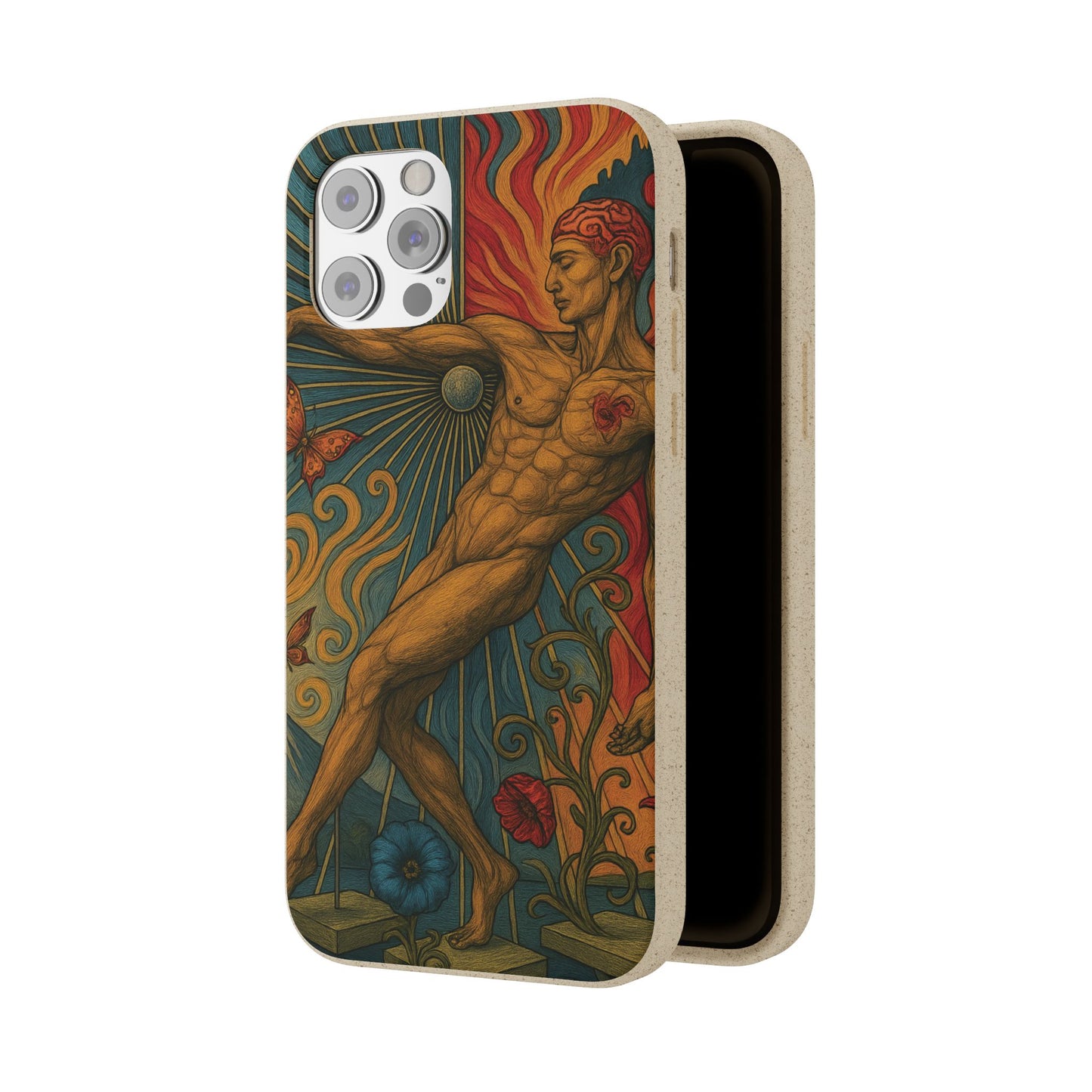 Mind, Spirit & Art - Biodegradable Case