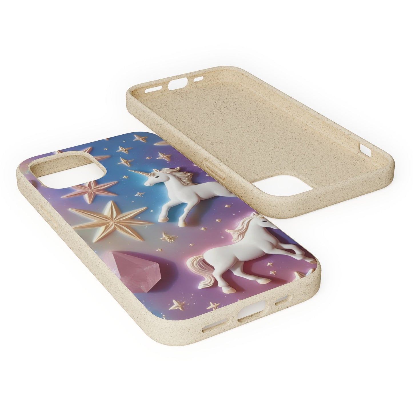 Unicorns & Gems - Biodegradable Case