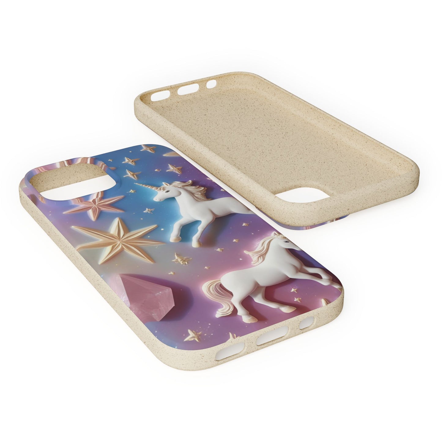 Unicorns & Gems - Biodegradable Case