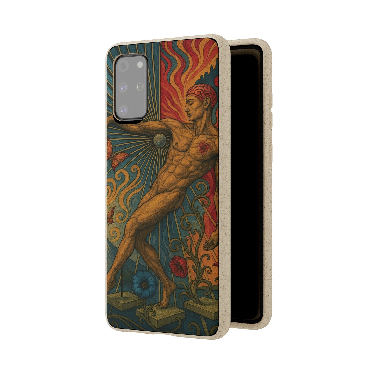 Mind, Spirit & Art - Biodegradable Case