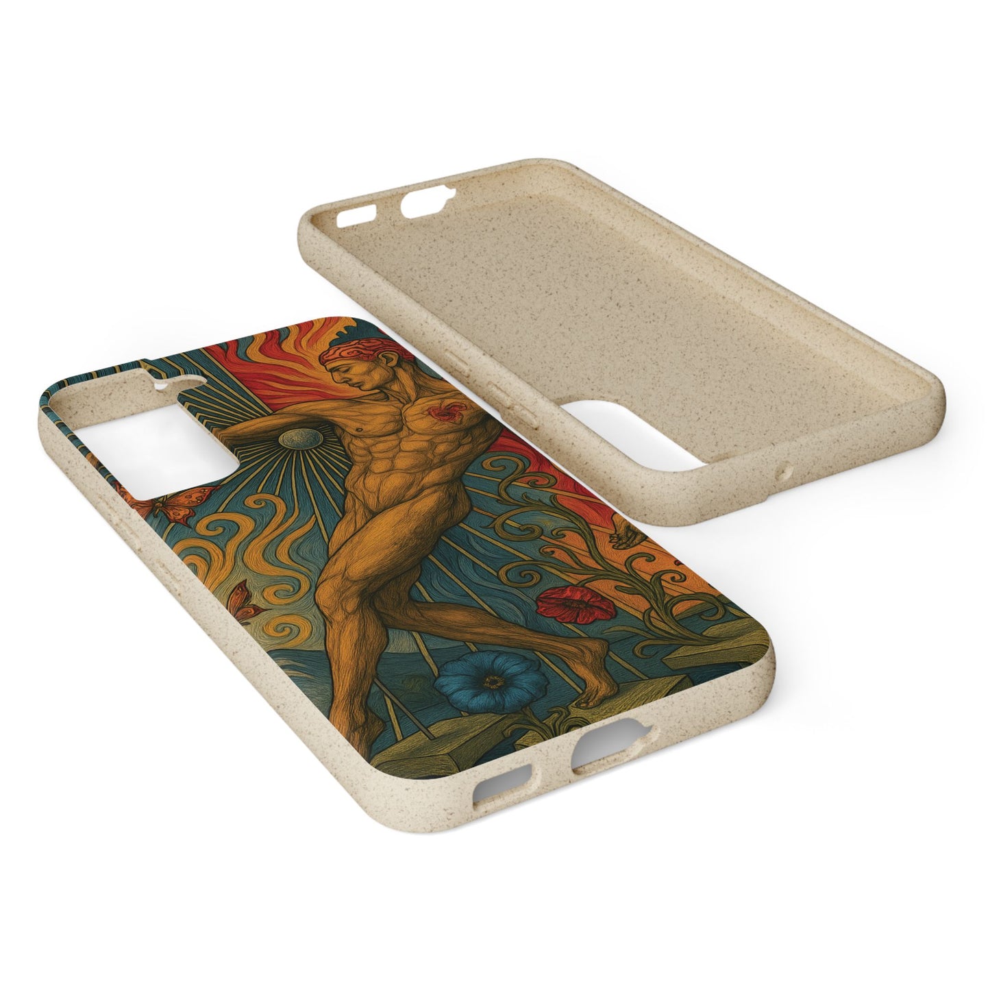 Mind, Spirit & Art - Biodegradable Case