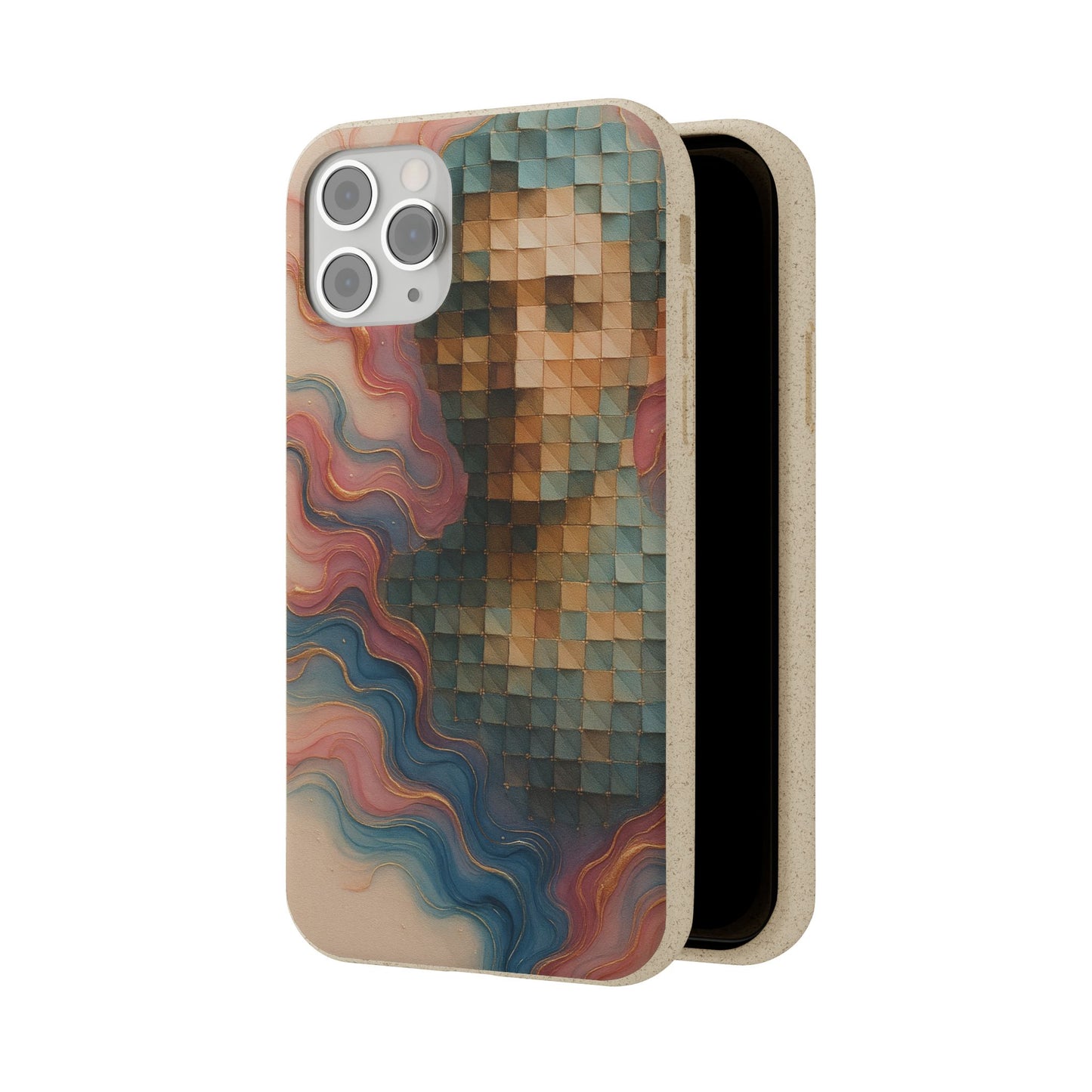 Mosaic Dreams & Liquid Flow - Biodegradable Case