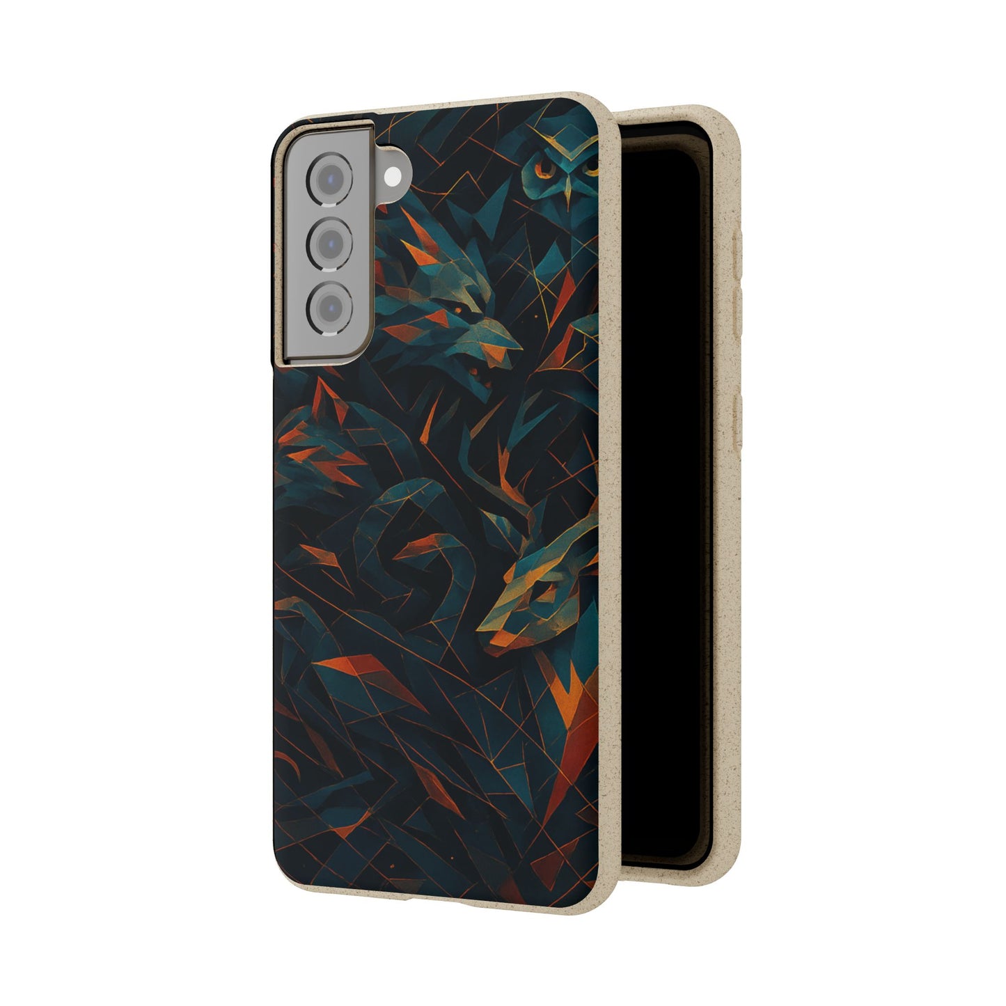 Geometric Shadow Animals - Biodegradable Case