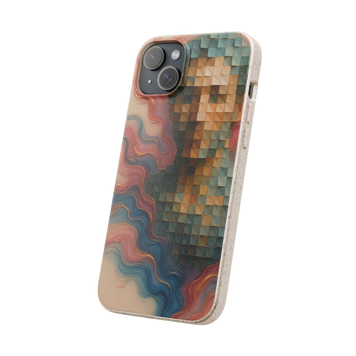 Mosaic Dreams & Liquid Flow - Biodegradable Case