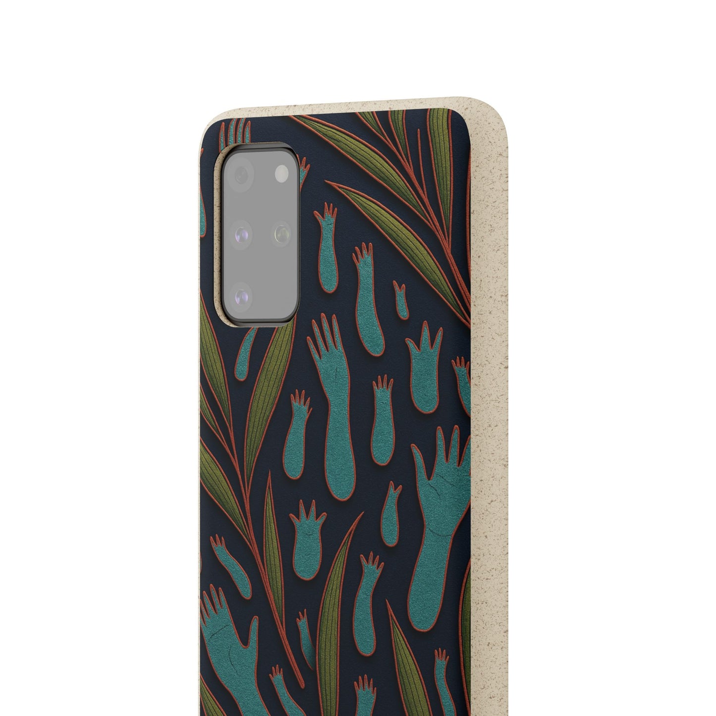 Handprints and Foliage - Biodegradable Case