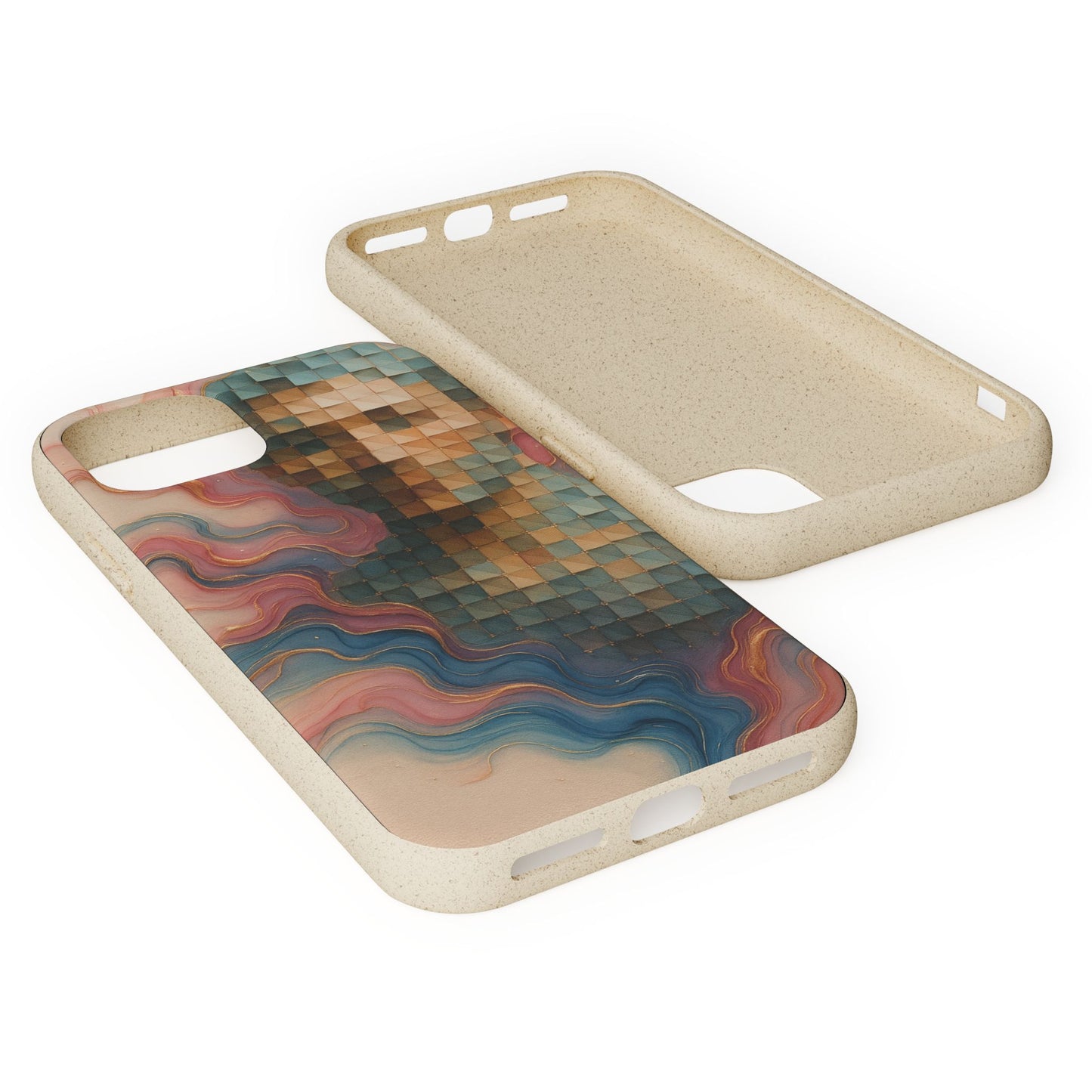 Mosaic Dreams & Liquid Flow - Biodegradable Case
