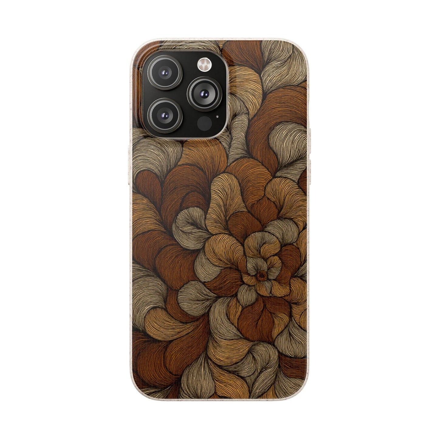Earthy Mushroom Pedals - Biodegradable Case