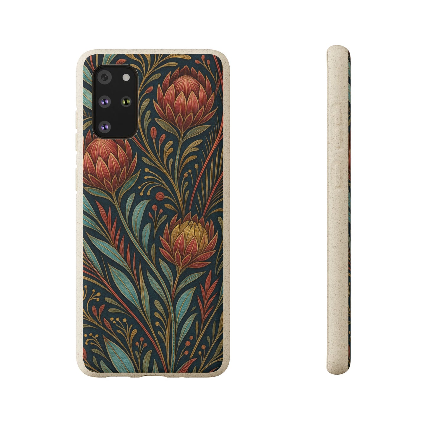 Sunburst Royal Flowers - Biodegradable Case