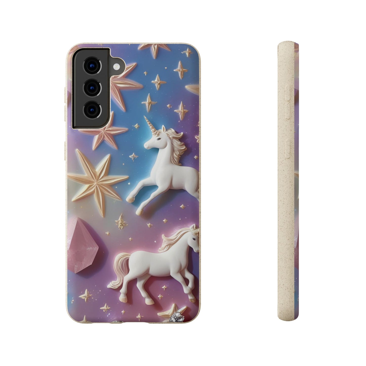 Unicorns & Gems - Biodegradable Case