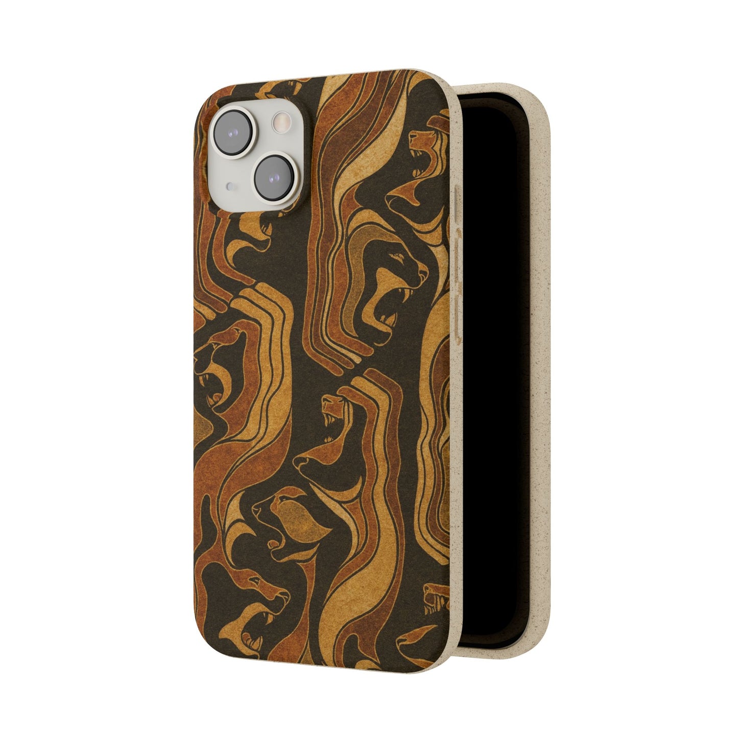 Wooden Wolves of Night - Biodegradable Case