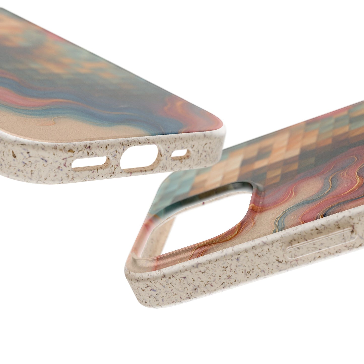 Mosaic Dreams & Liquid Flow - Biodegradable Case