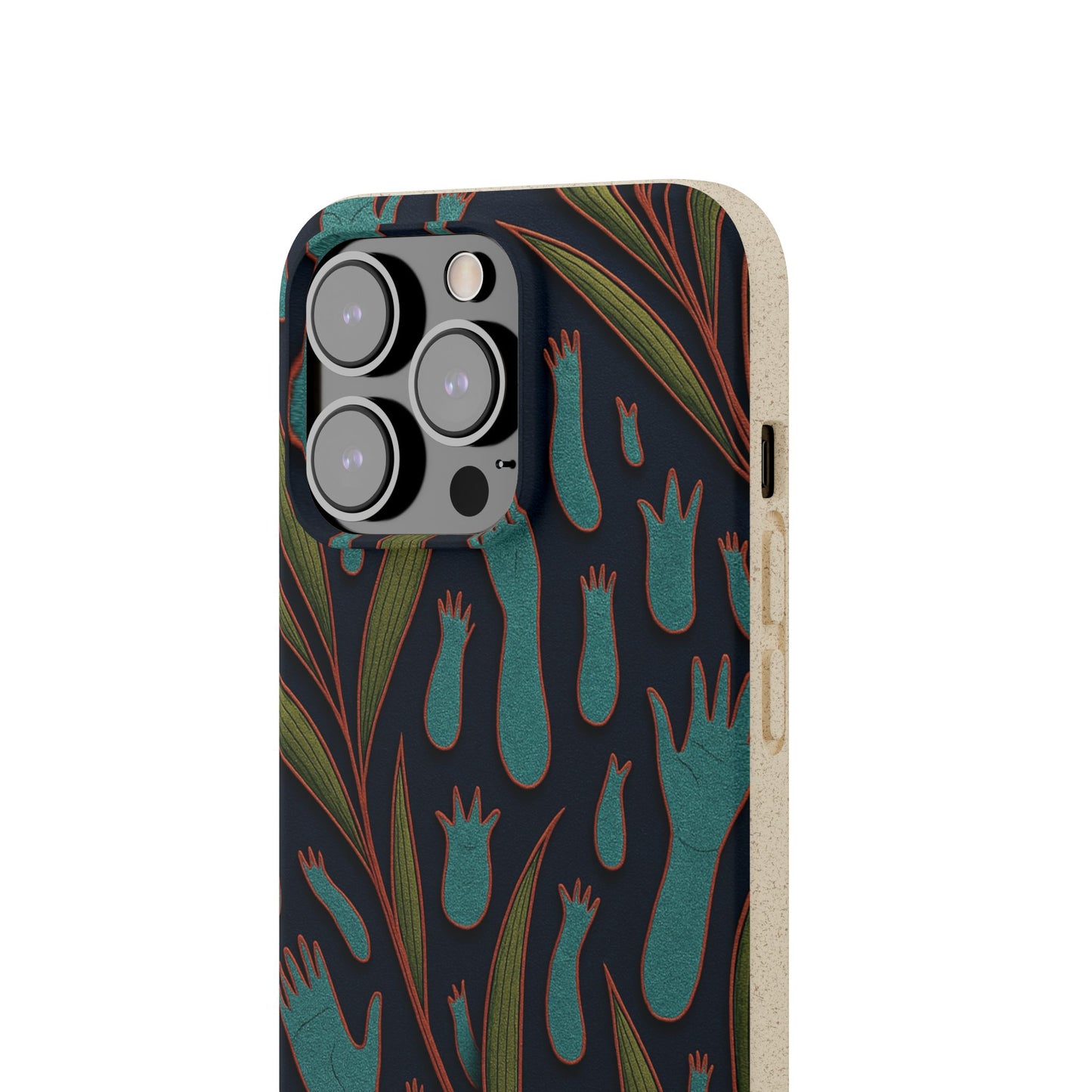 Handprints and Foliage - Biodegradable Case