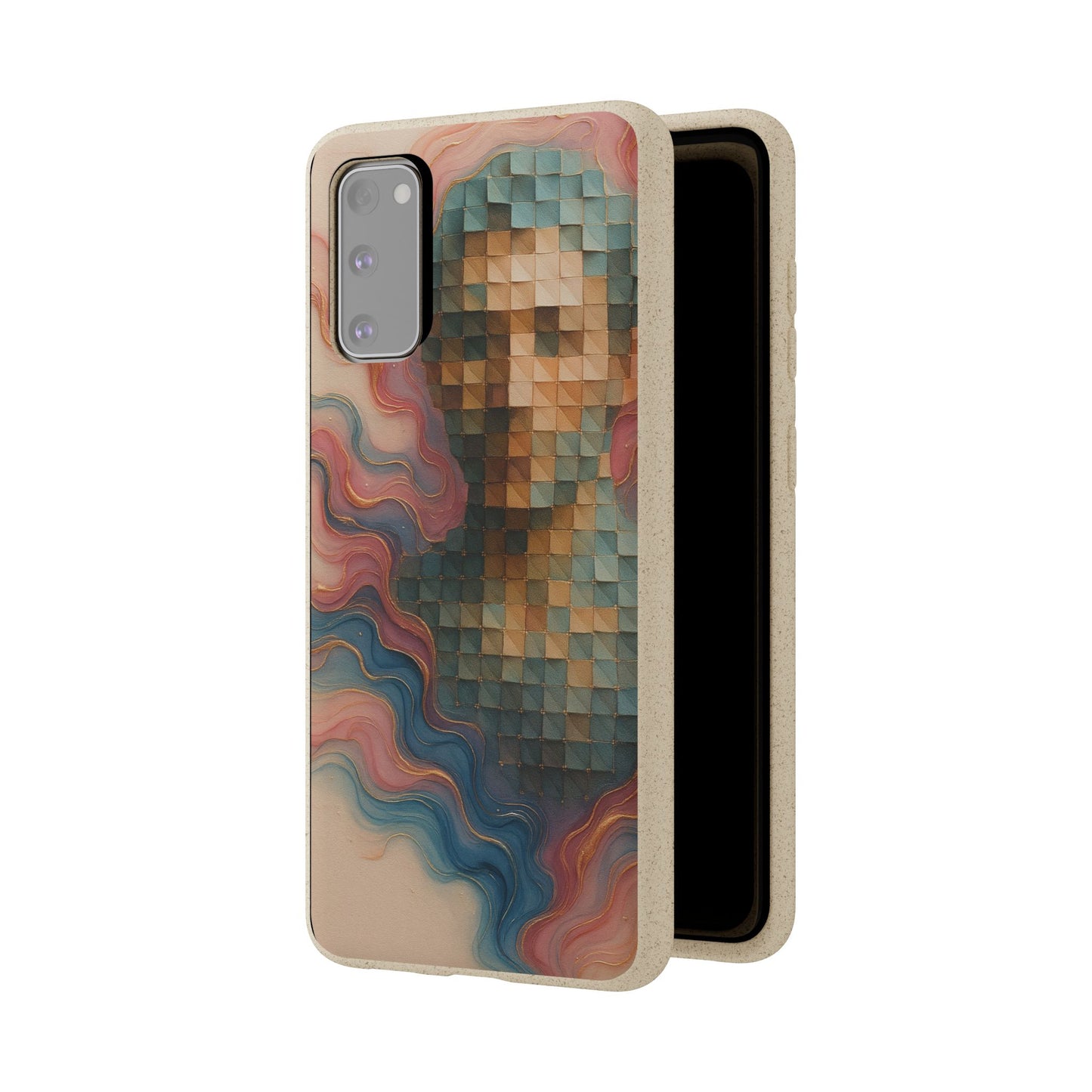 Mosaic Dreams & Liquid Flow - Biodegradable Case
