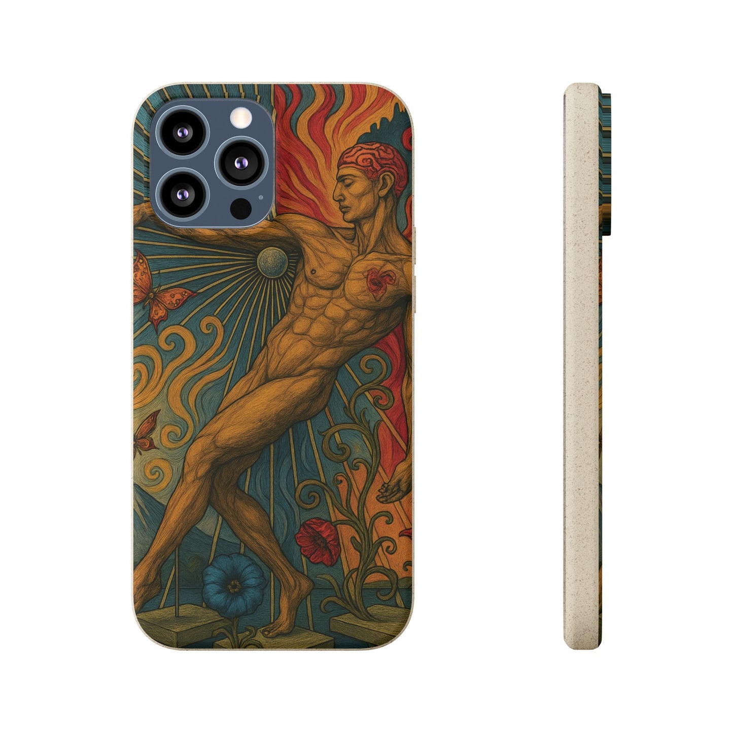 Mind, Spirit & Art - Biodegradable Case