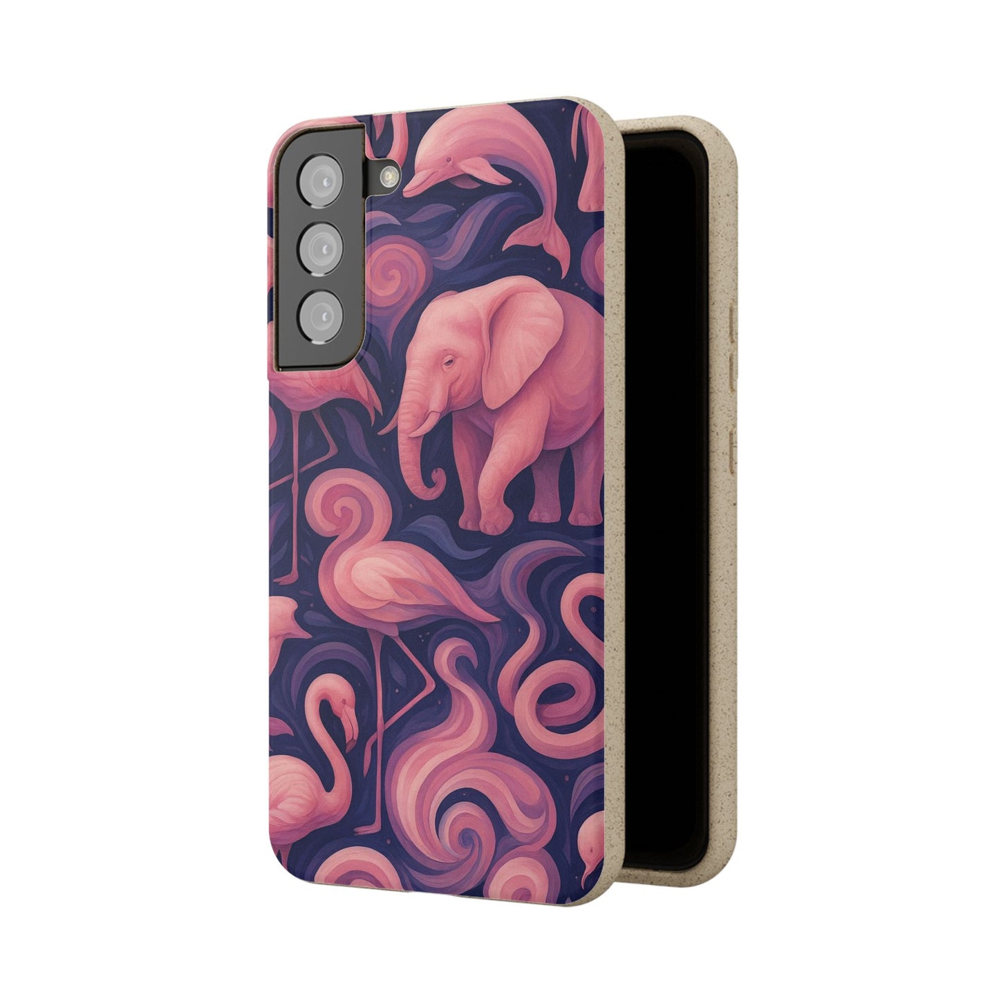 Pink Animalia - Biodegradable Case