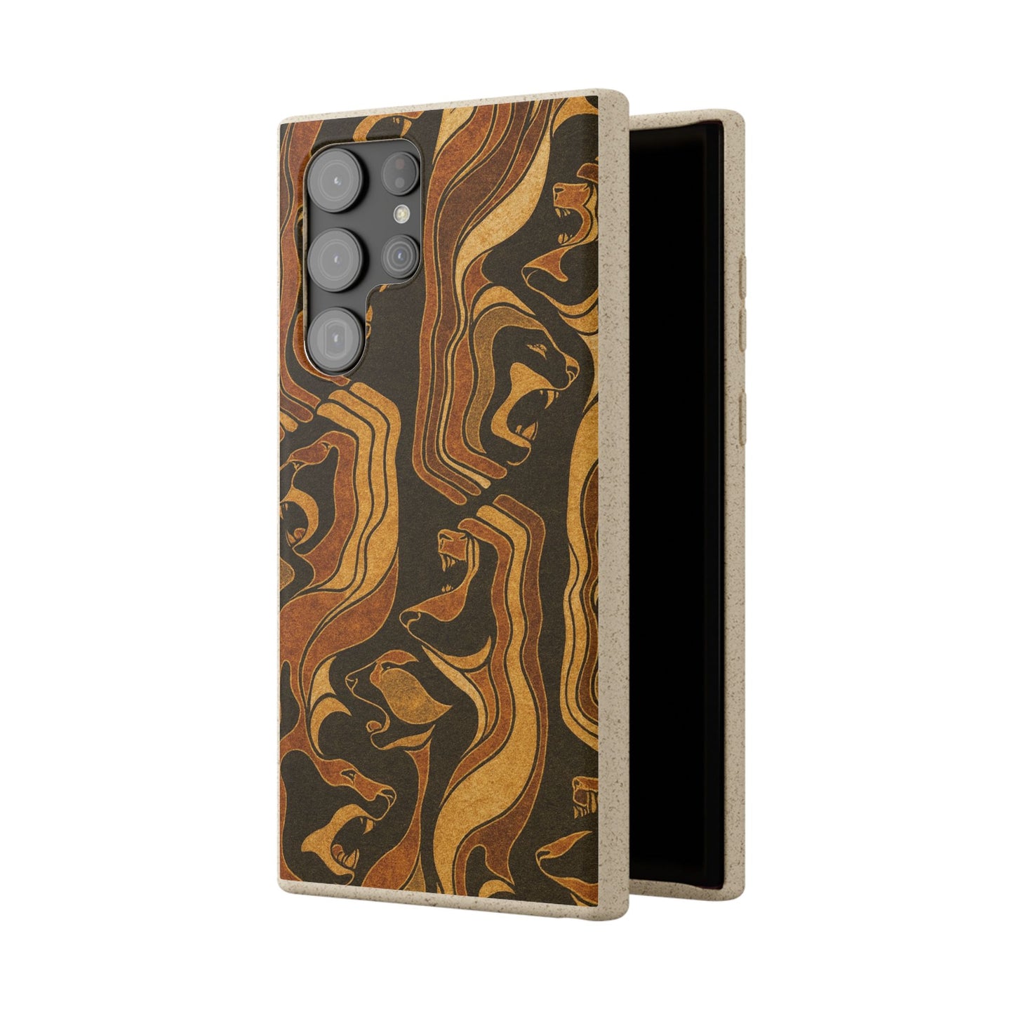 Wooden Wolves of Night - Biodegradable Case