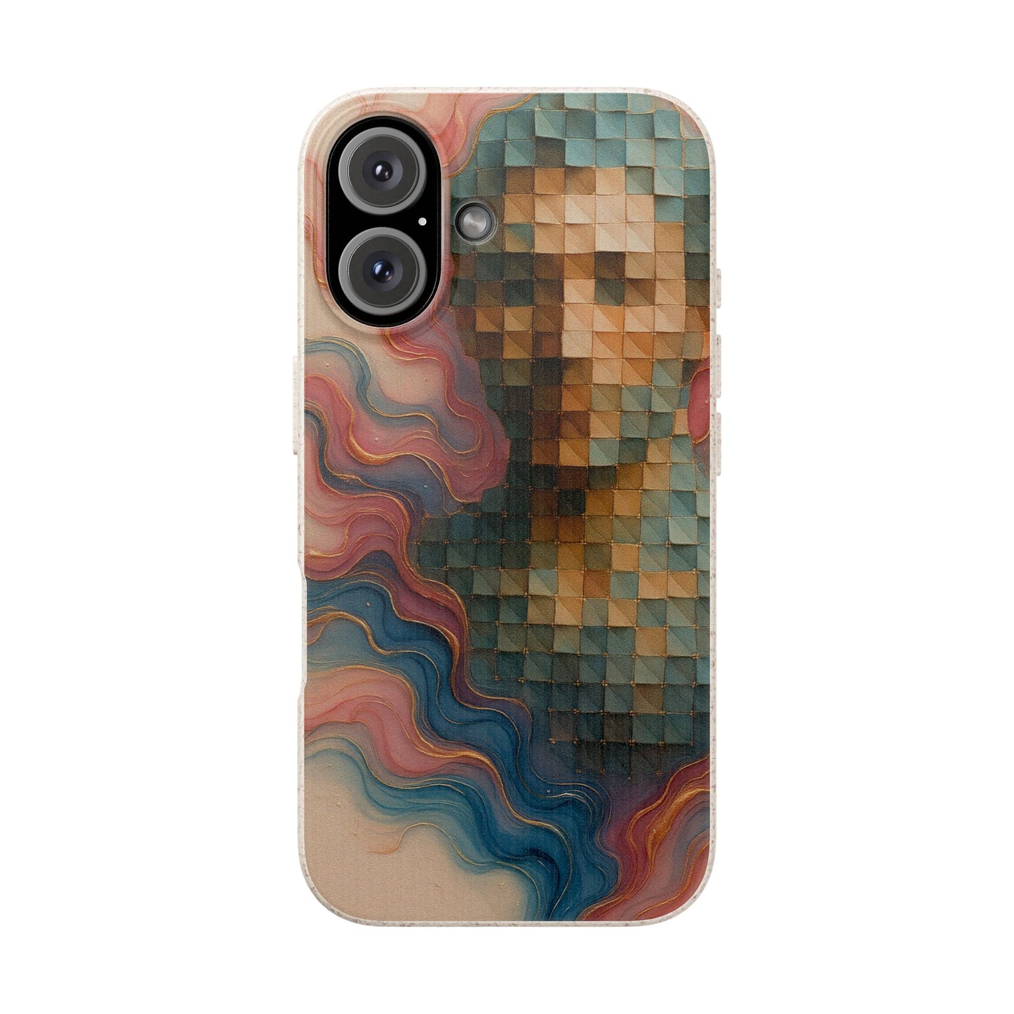 Mosaic Dreams & Liquid Flow - Biodegradable Case