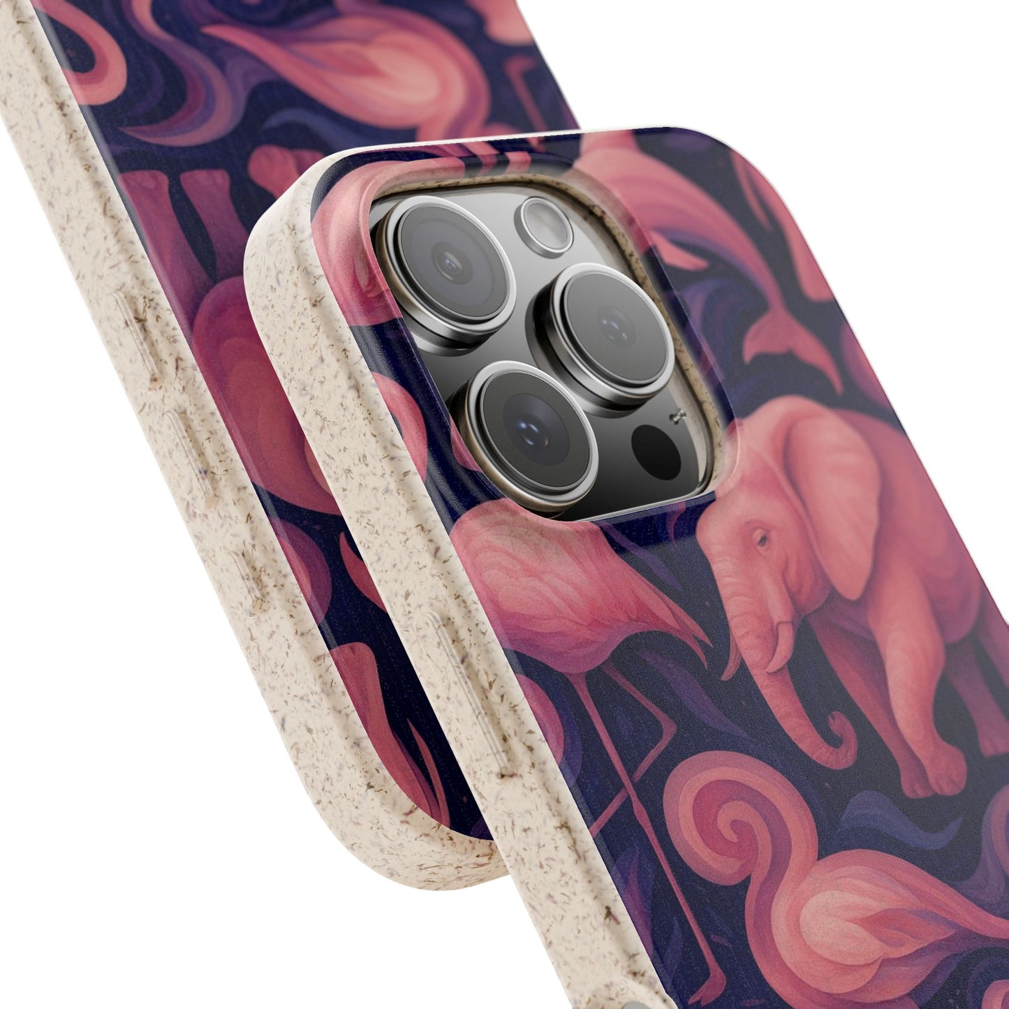Pink Animalia - Biodegradable Case