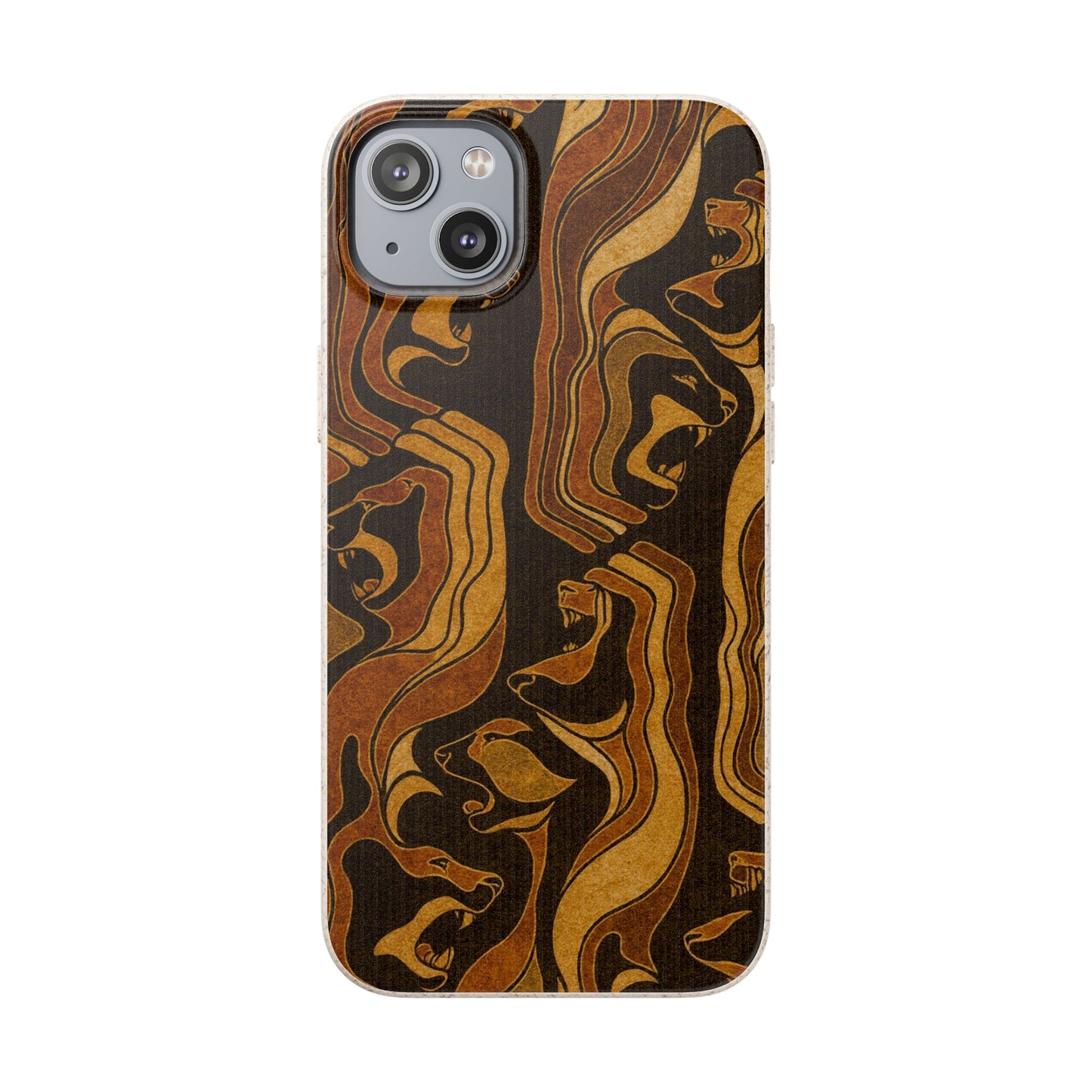 Wooden Wolves of Night - Biodegradable Case
