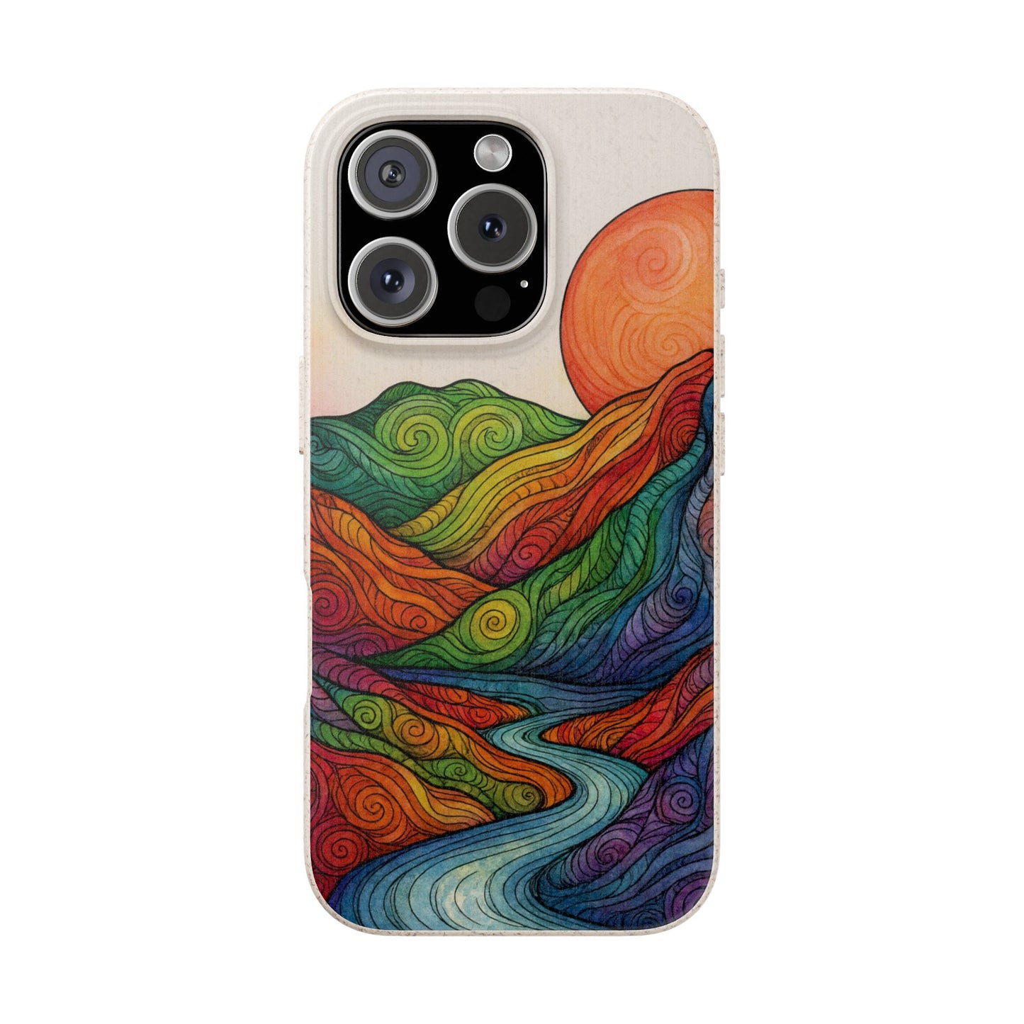 Watercolor Nature - Biodegradable Case