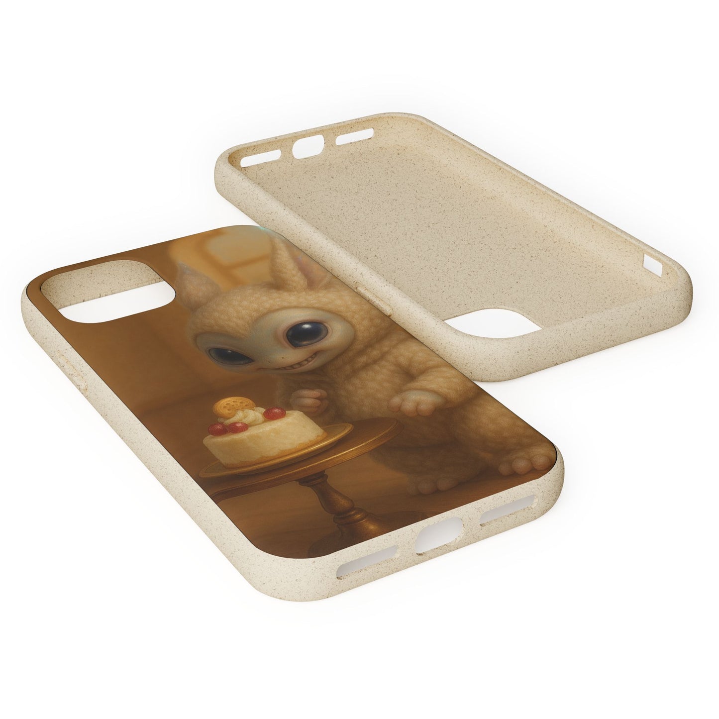 Toy Aliens Love Cake - Biodegradable Case
